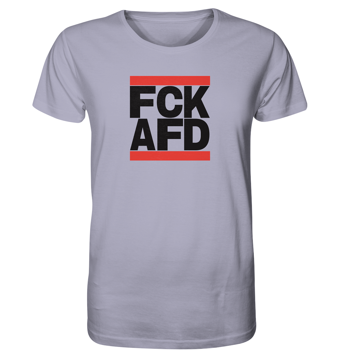 FCK AFD (schwarze Schrift) - Organic Shirt