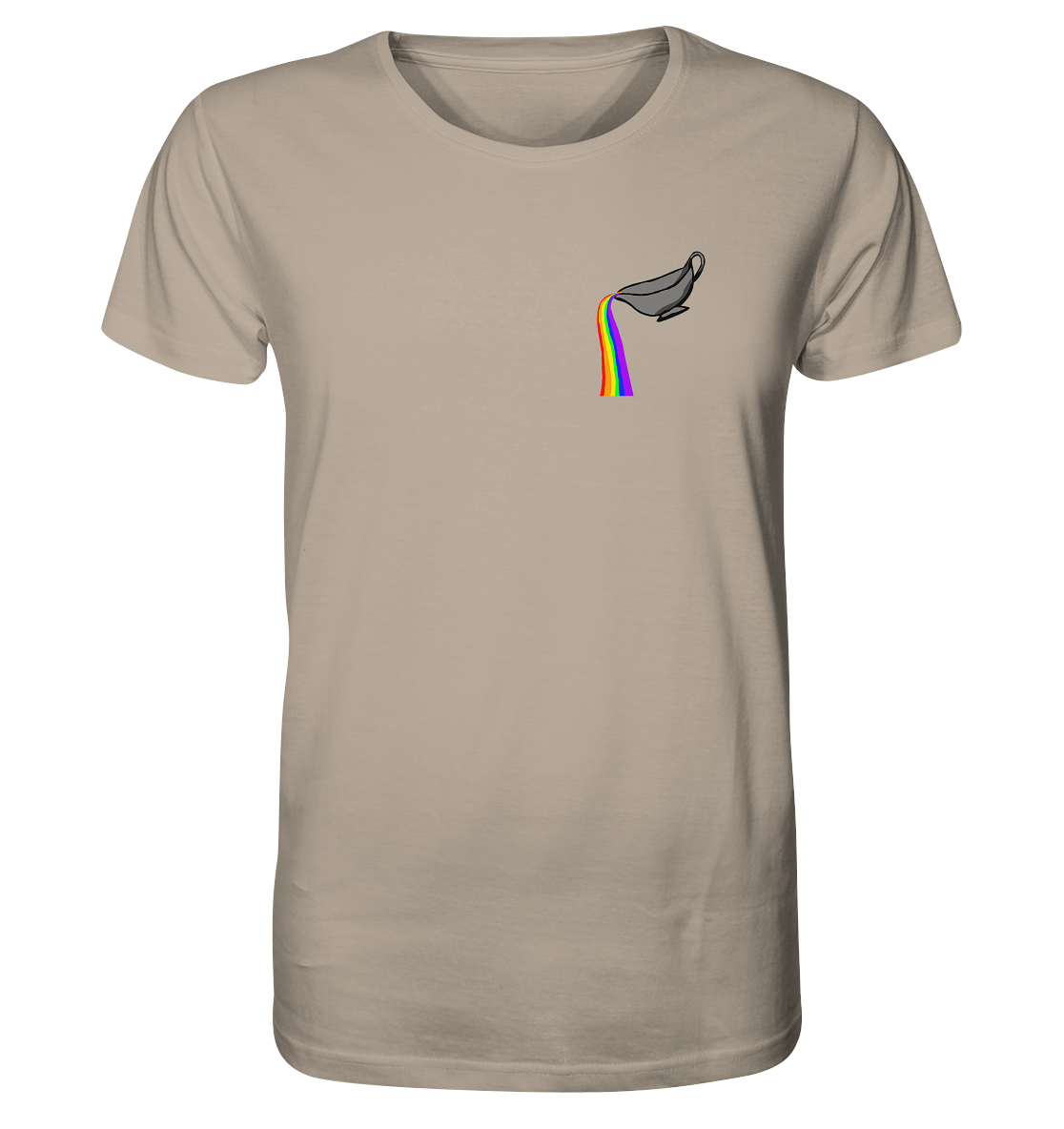 Regenbogen Soße: Sauciere - Organic Shirt