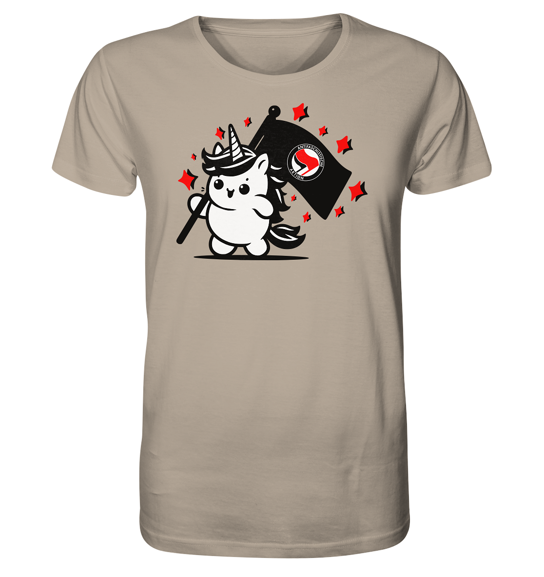 Einhorn Antifa - Organic Shirt
