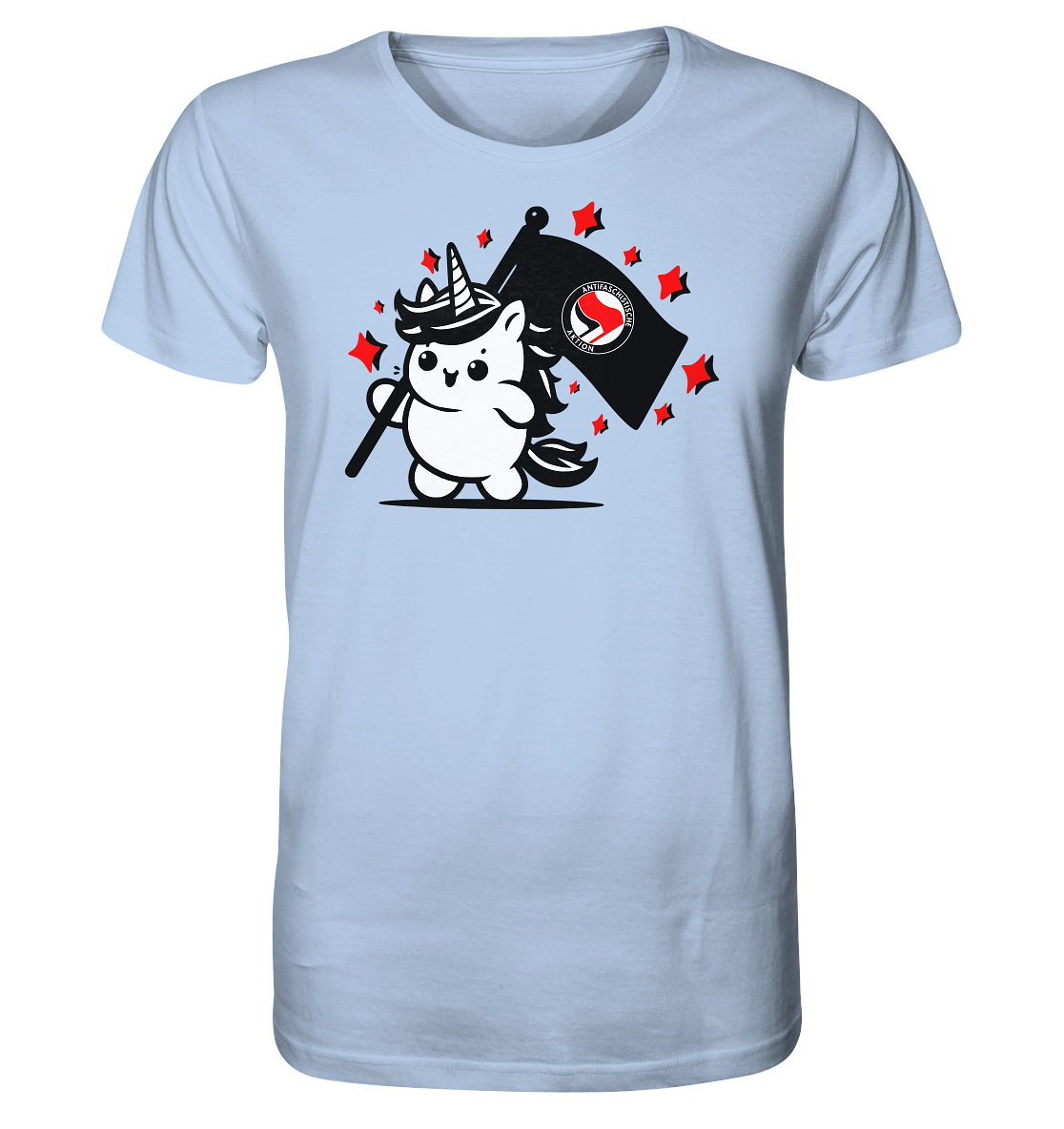 Einhorn Antifa - Organic Shirt