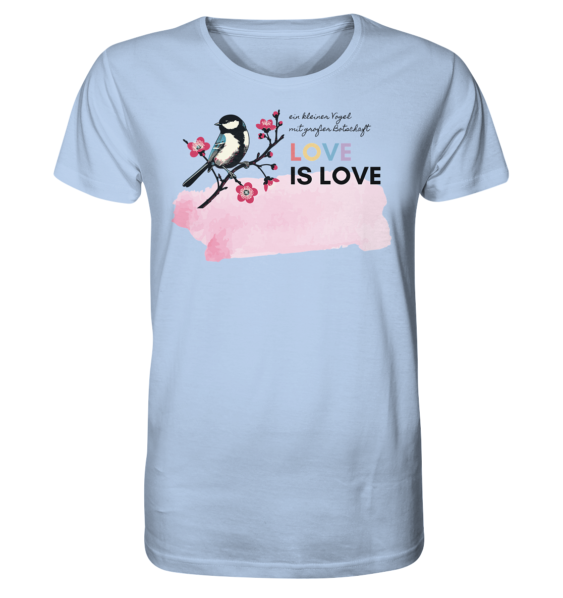 Kleine Flügel, große Botschaft - Organic Shirt