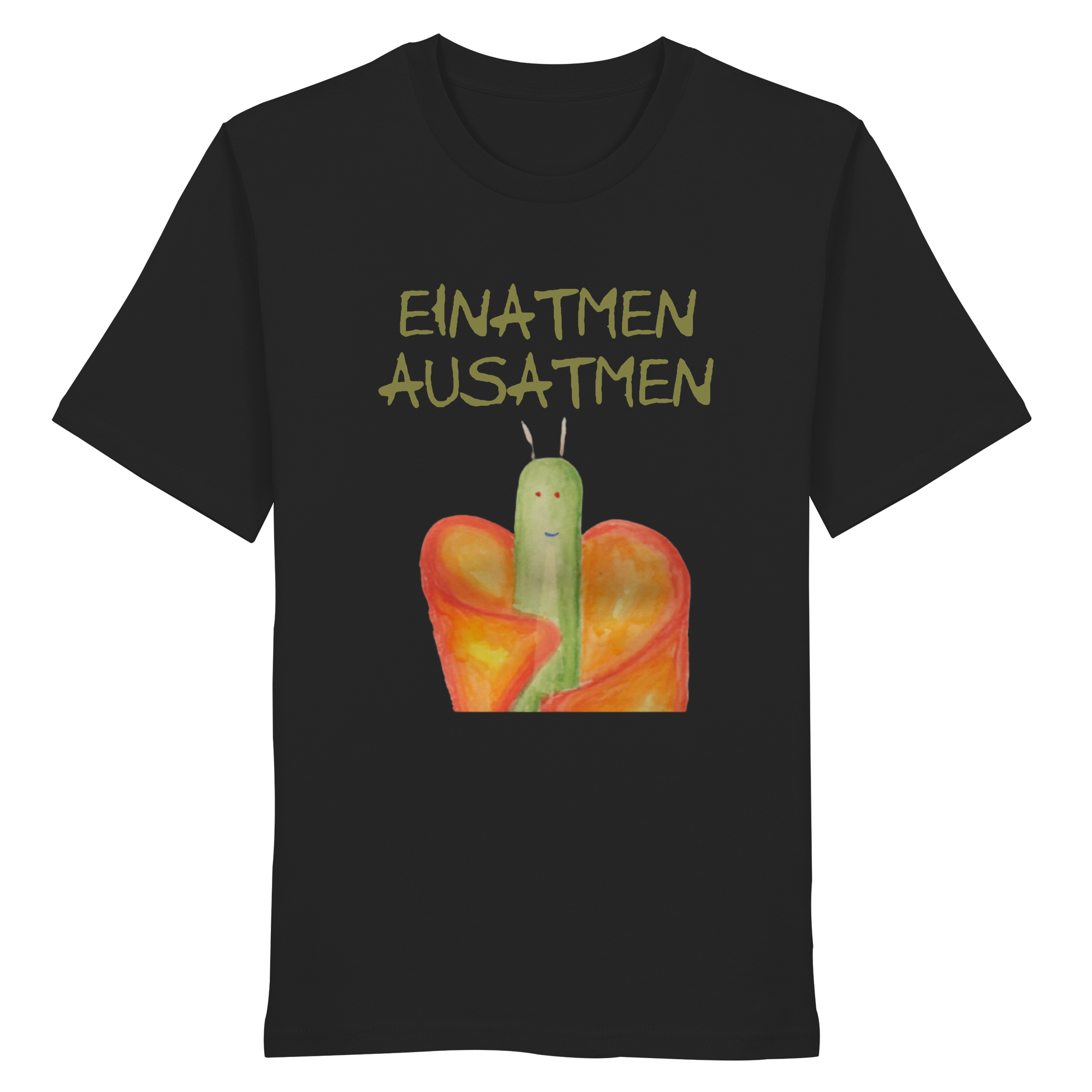Einatmen Ausatmen "Schmetterline Jona Edition" - Organic Shirt