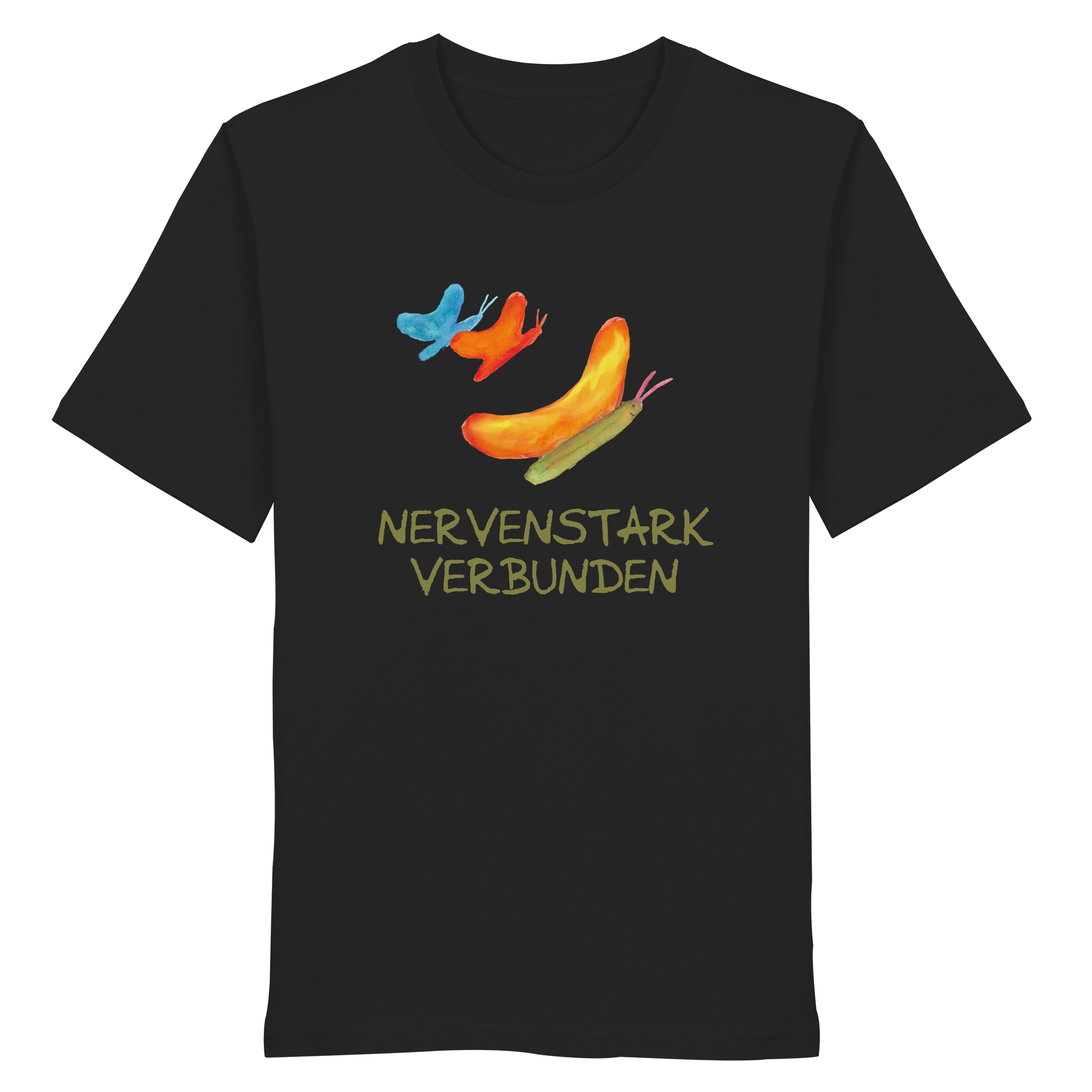 Nervenstark verbunden "Schmetterline Jona Edition" - Organic Shirt