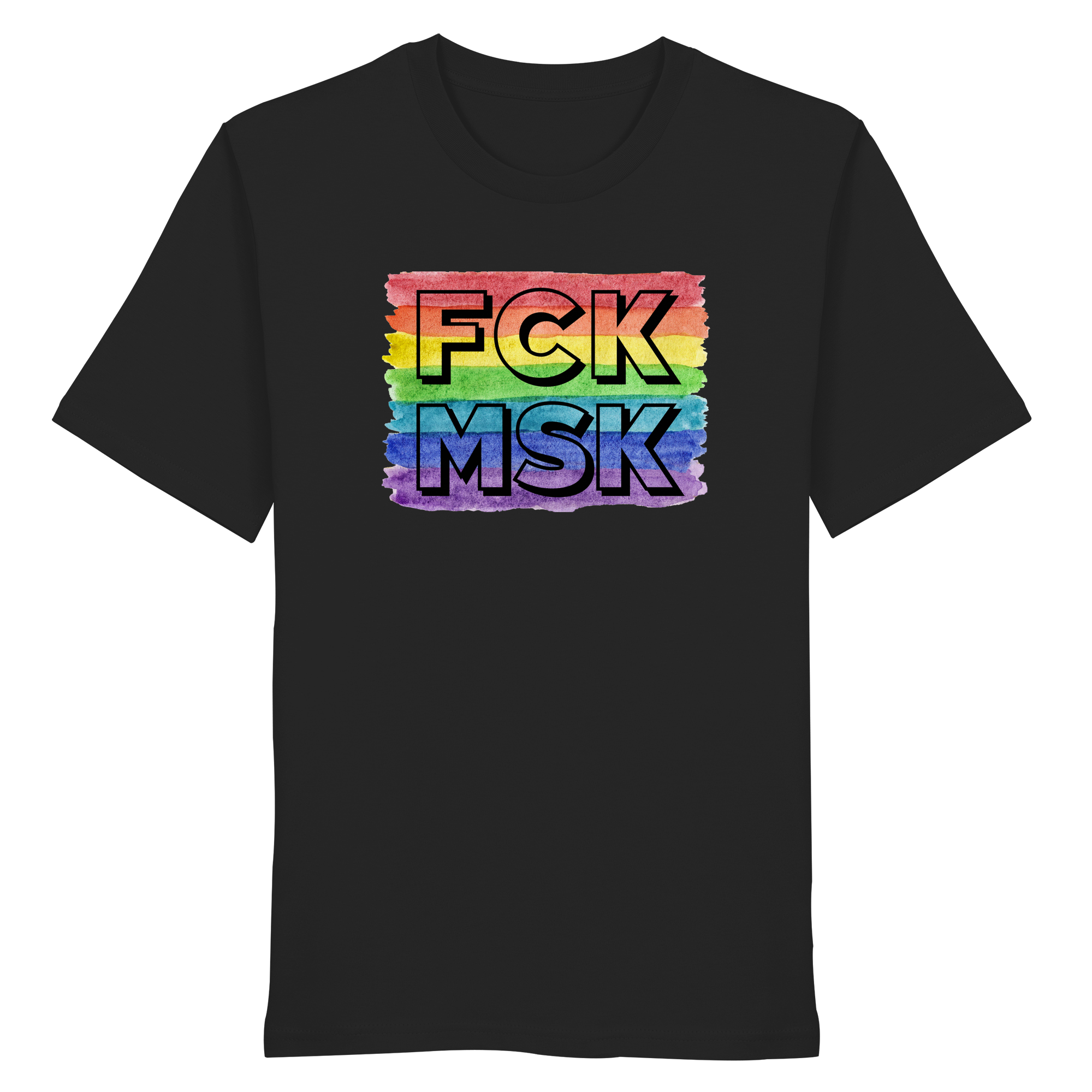 FCK MSK "Rainbow Resistance Edition" - Organic Shirt