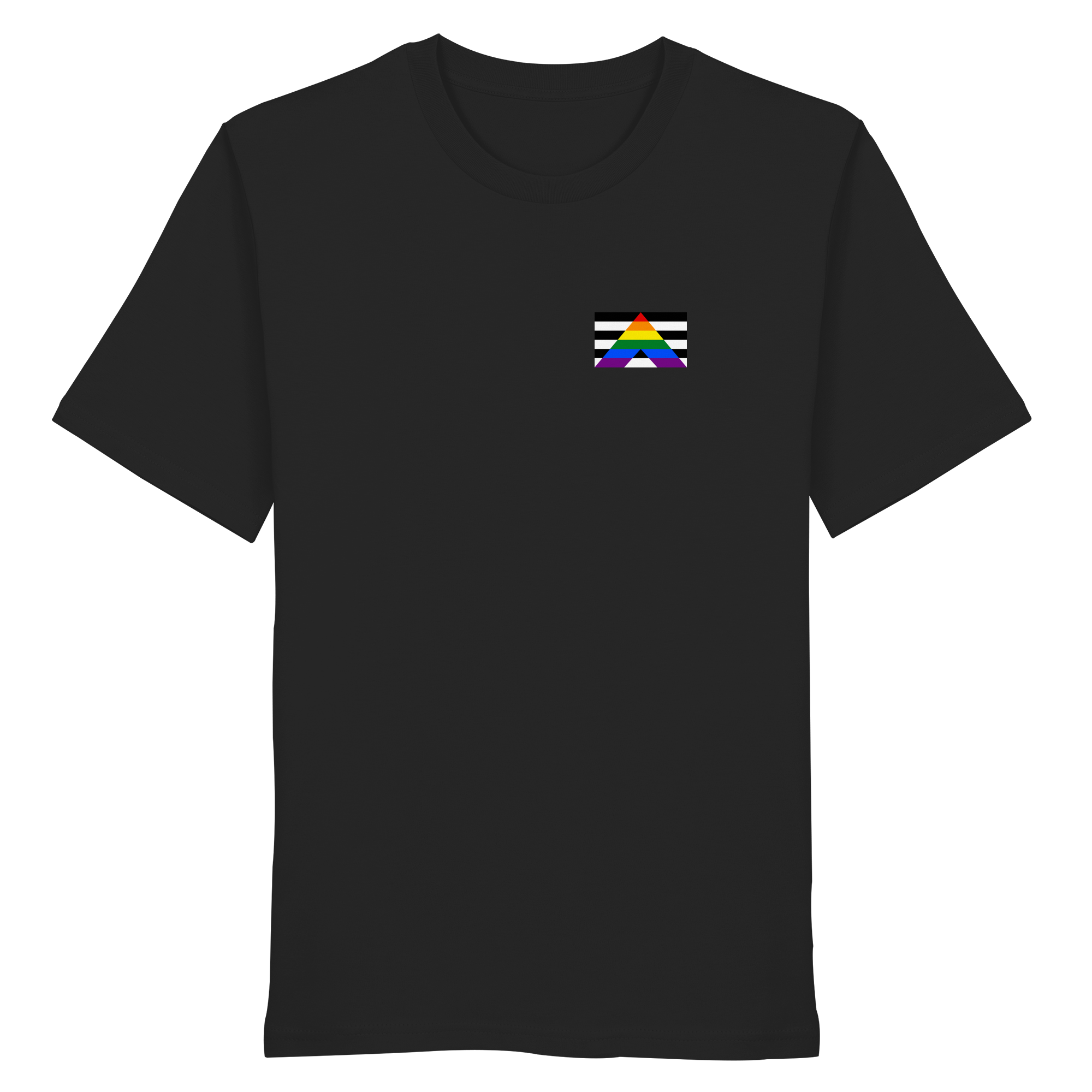 Straight Ally Pride Flag - Organic Shirt
