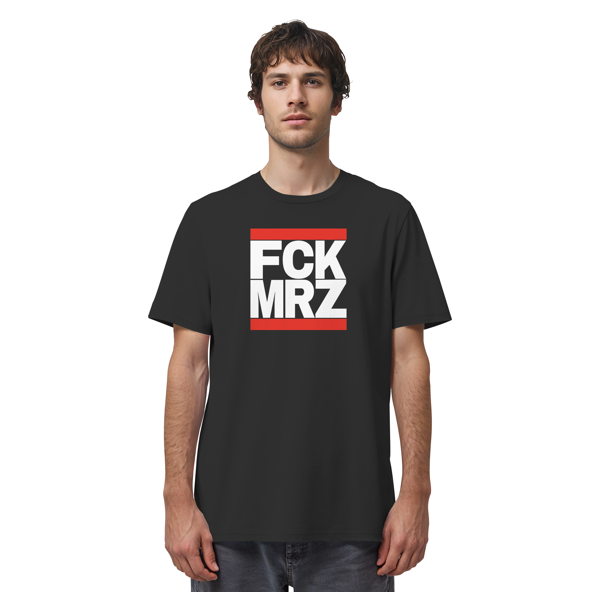 FCK MRZ (weiße Schrift) - Organic Shirt