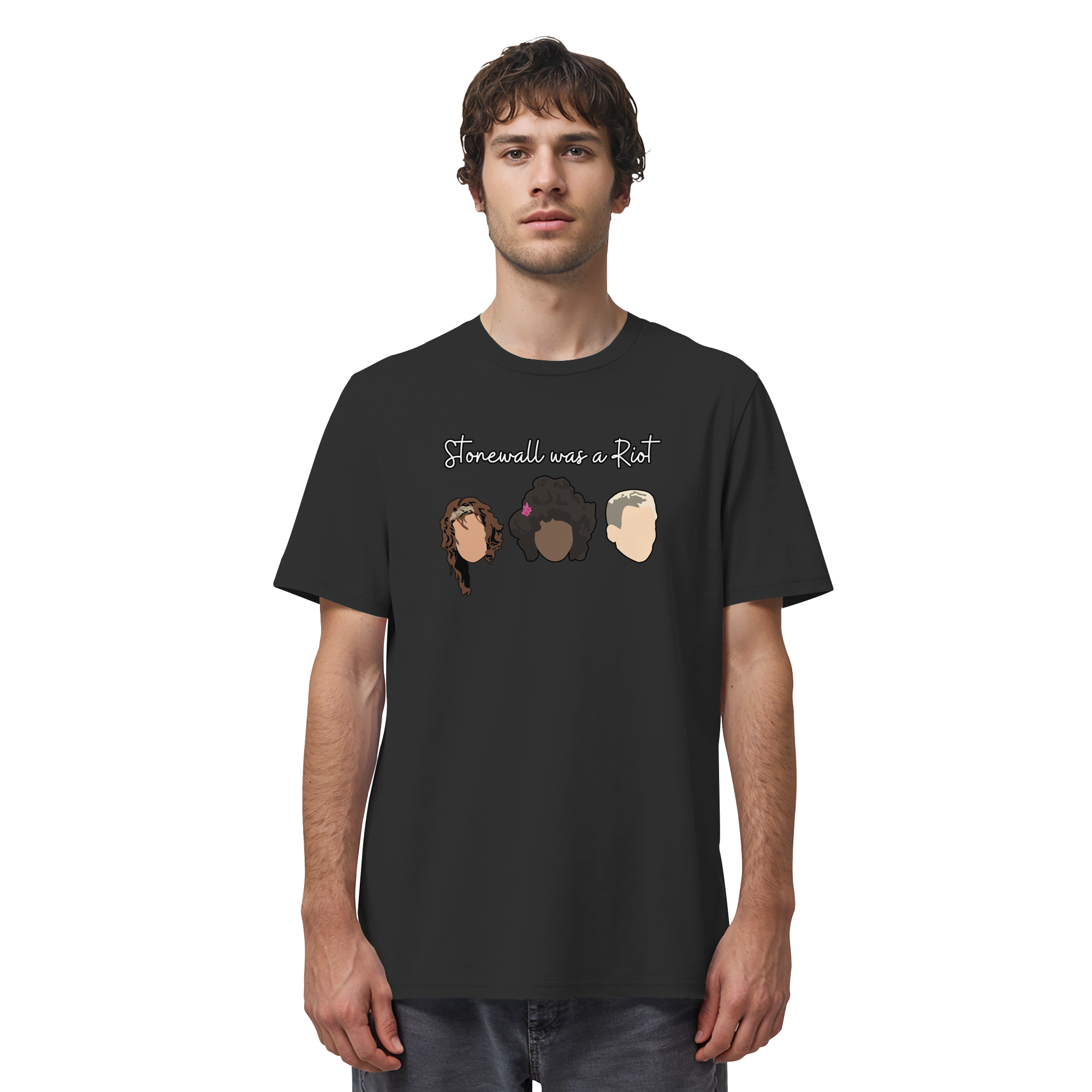 Stonewall was a Riot "Icons Edition" (dunkel) - Organic Shirt