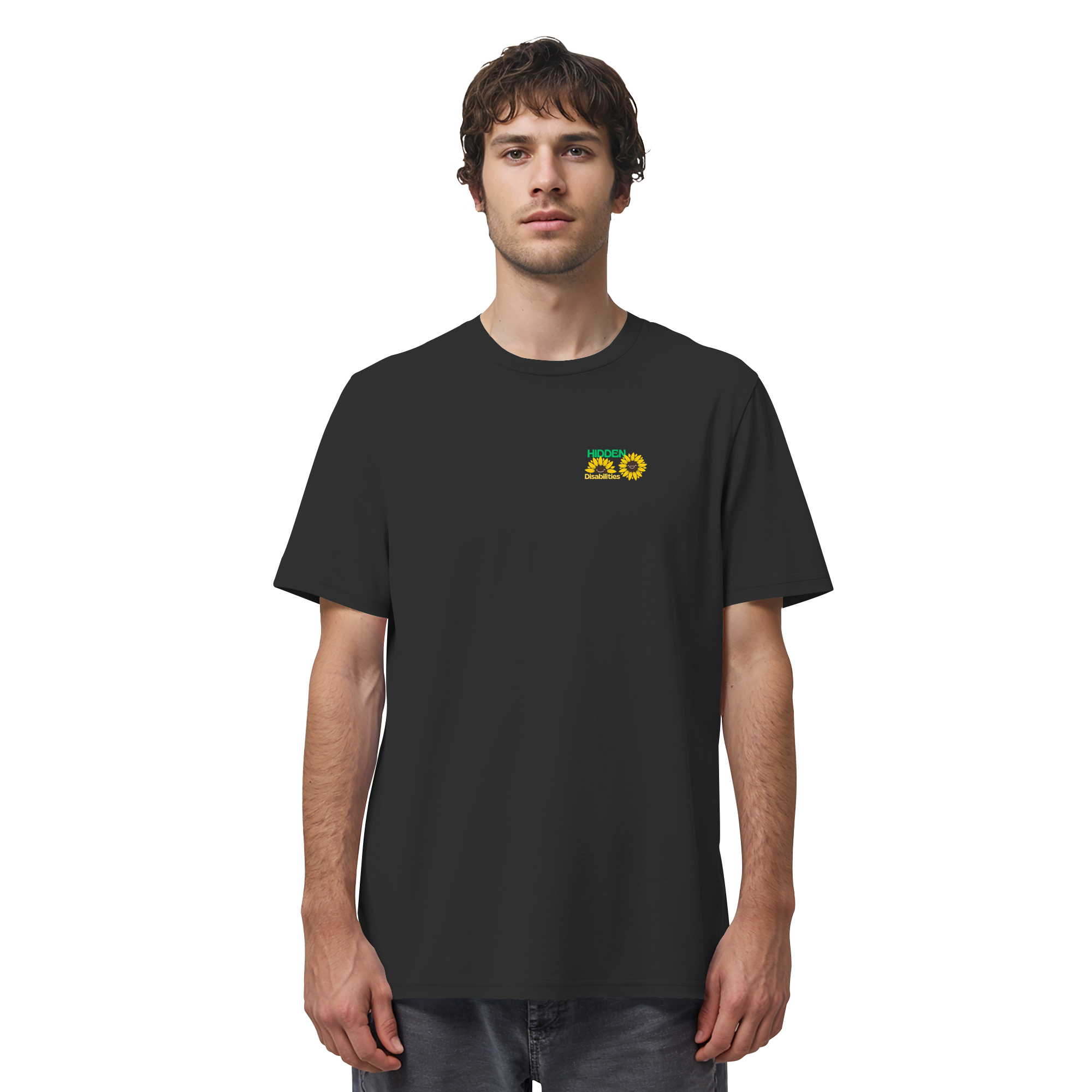 Hidden Disabilities "Sunflower Smile Edition" - Organic Shirt