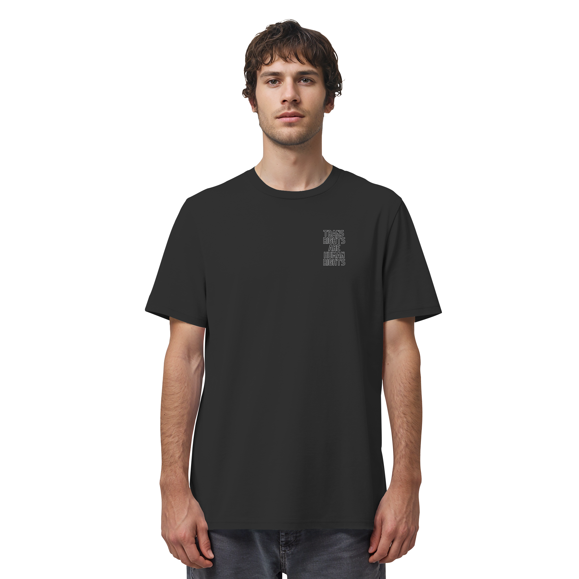 Trans Rights are Human Rights "Statement Edition" Stick - Organic Shirt