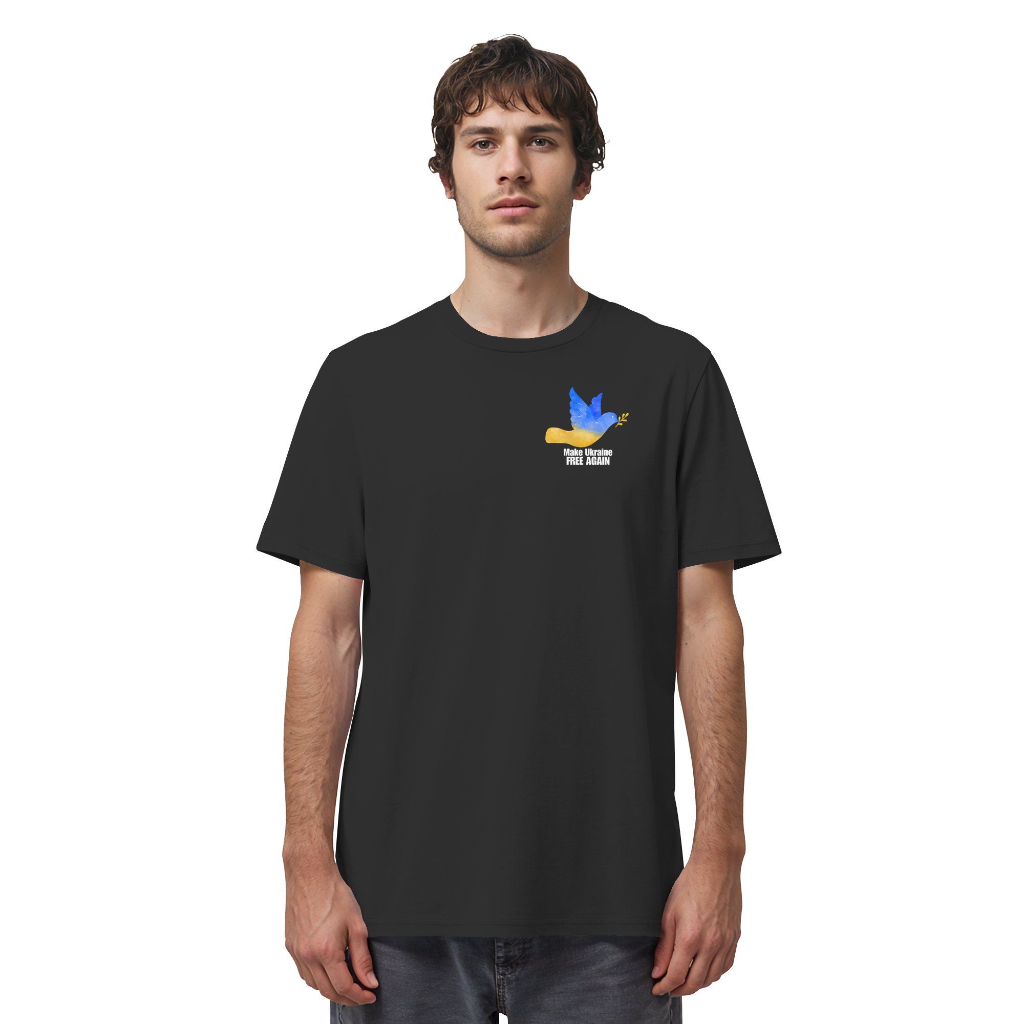 Make Ukraine Free Again "Dove Edition" - Organic Shirt