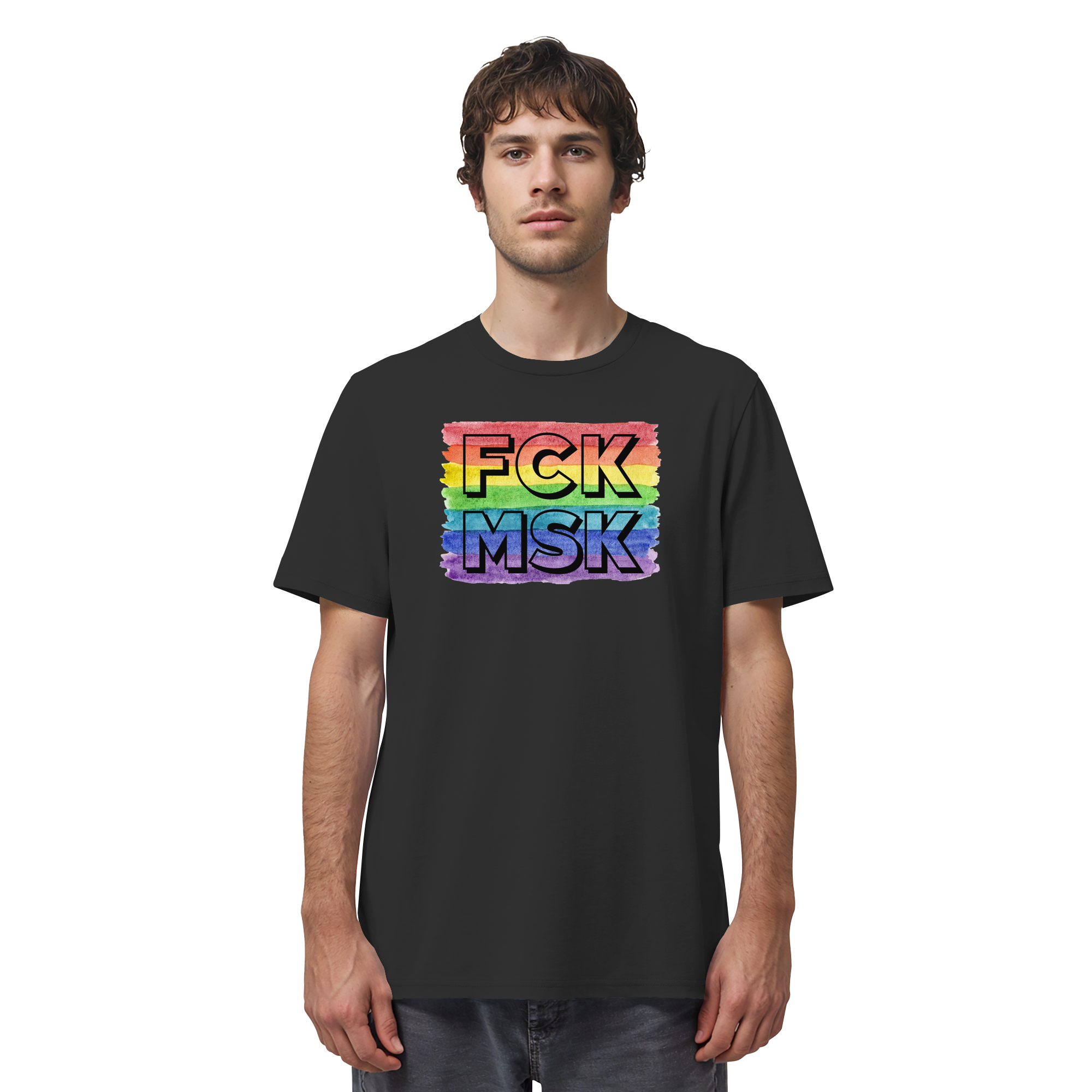 FCK MSK "Rainbow Resistance Edition" - Organic Shirt