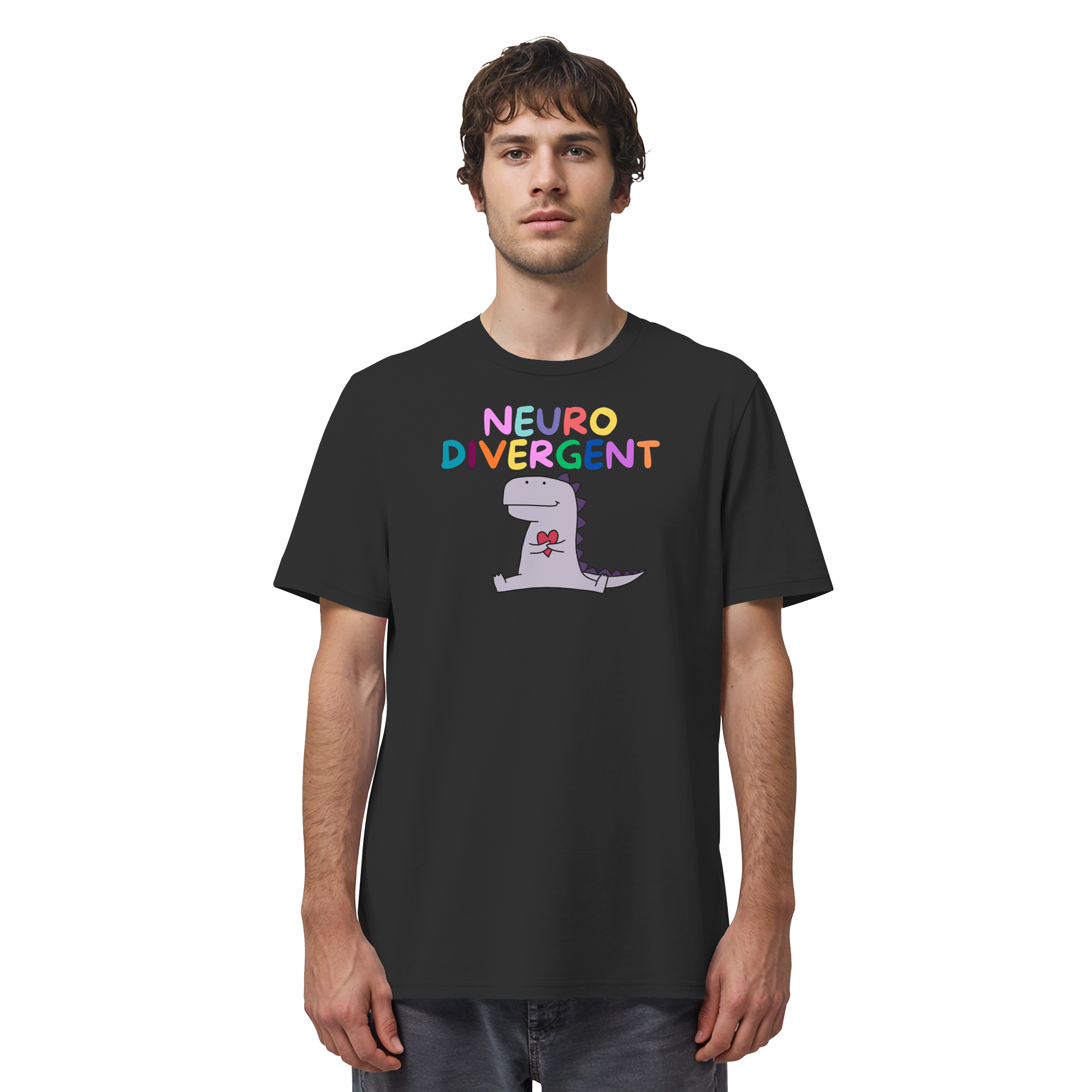 Neurodivergent "Dino Edition" - Organic Shirt