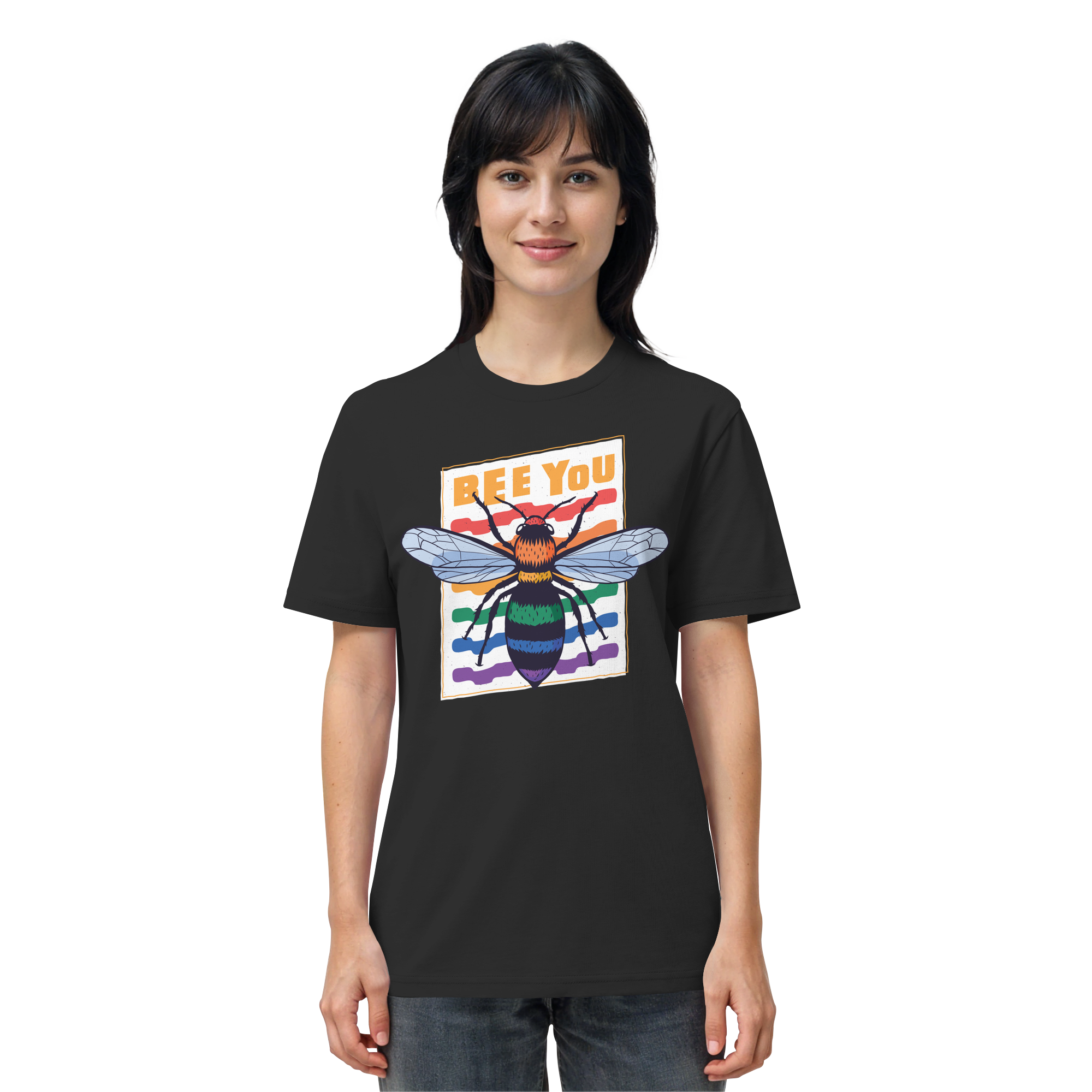 Bee You "Rainbow Edition" - Organic Shirt
