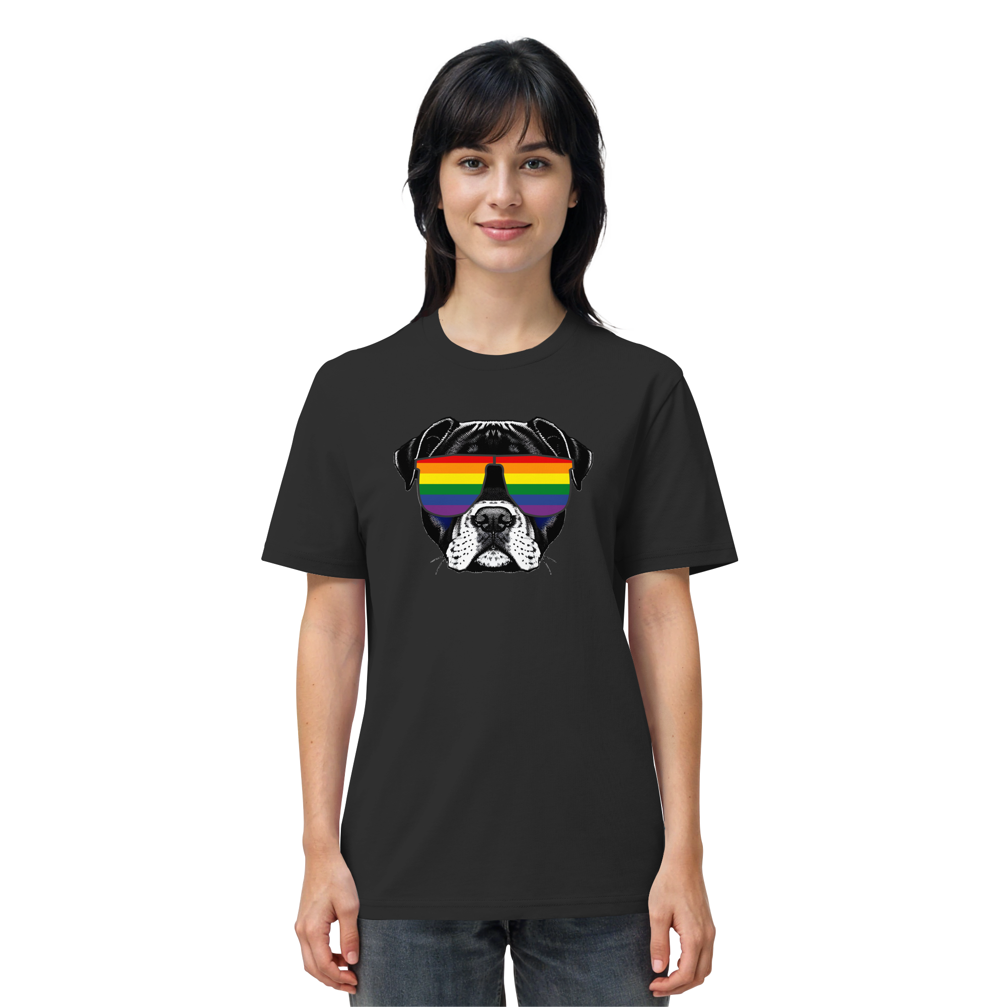 Regenbogen Doggo - Organic Shirt