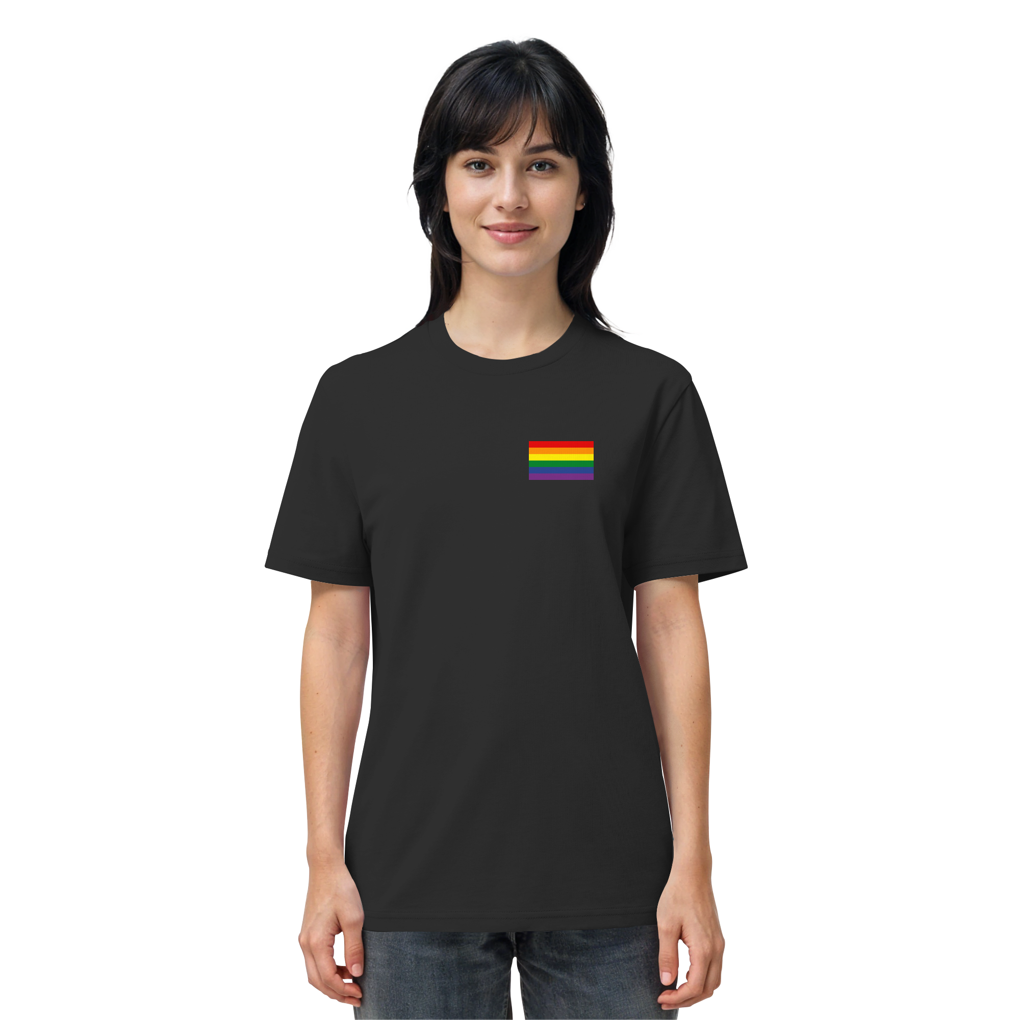 Regenbogen Pride Flag - Organic Shirt