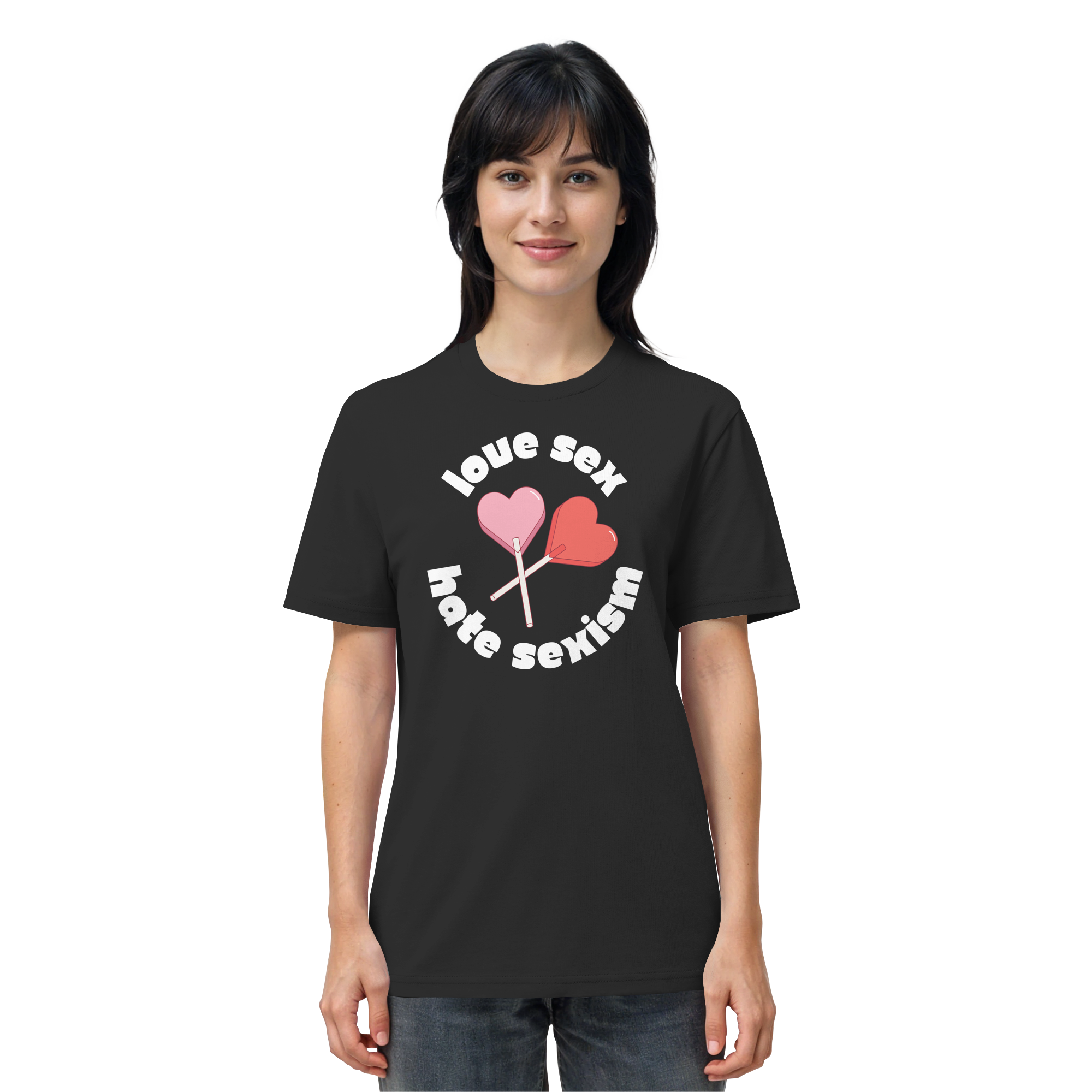 Love Sex Hate Sexism - Organic Shirt