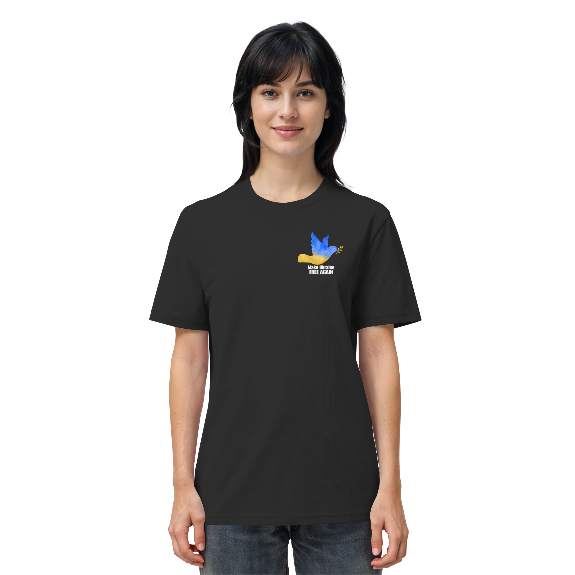 Make Ukraine Free Again "Dove Edition" - Organic Shirt