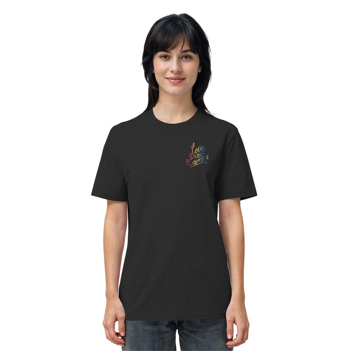 Love is Not a Crime "Calligraphy Edition" - Organic Shirt