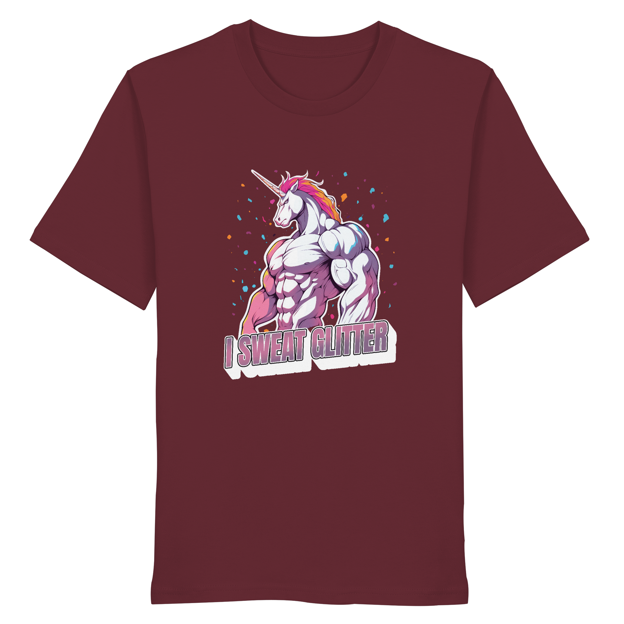 I sweat Glitter - Organic Shirt