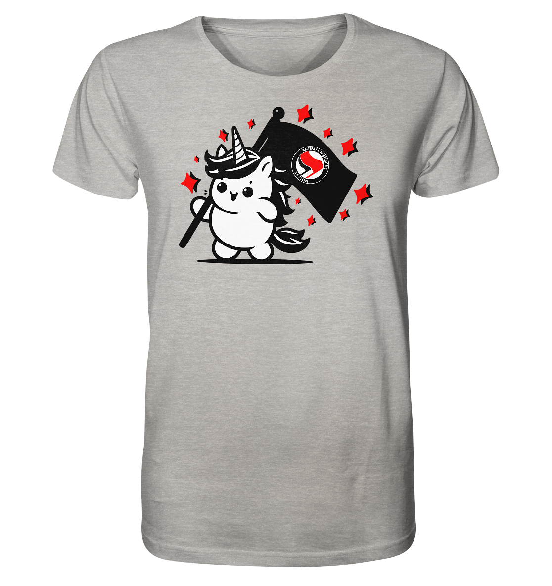 Einhorn Antifa - Organic Shirt