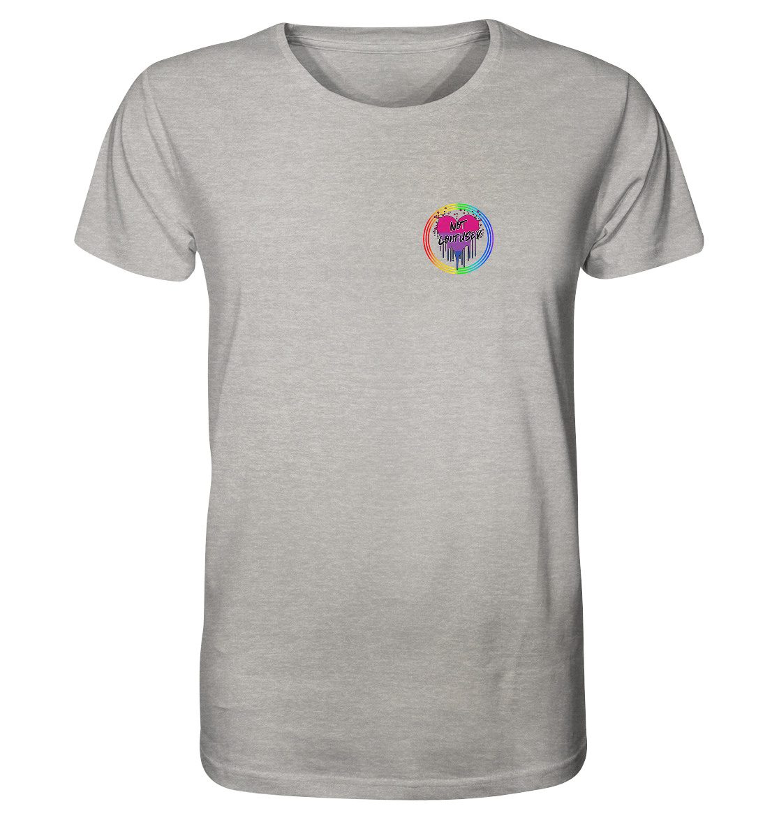 Bisexual Not Confused "Regenbogenkreis Edition" - Organic Shirt