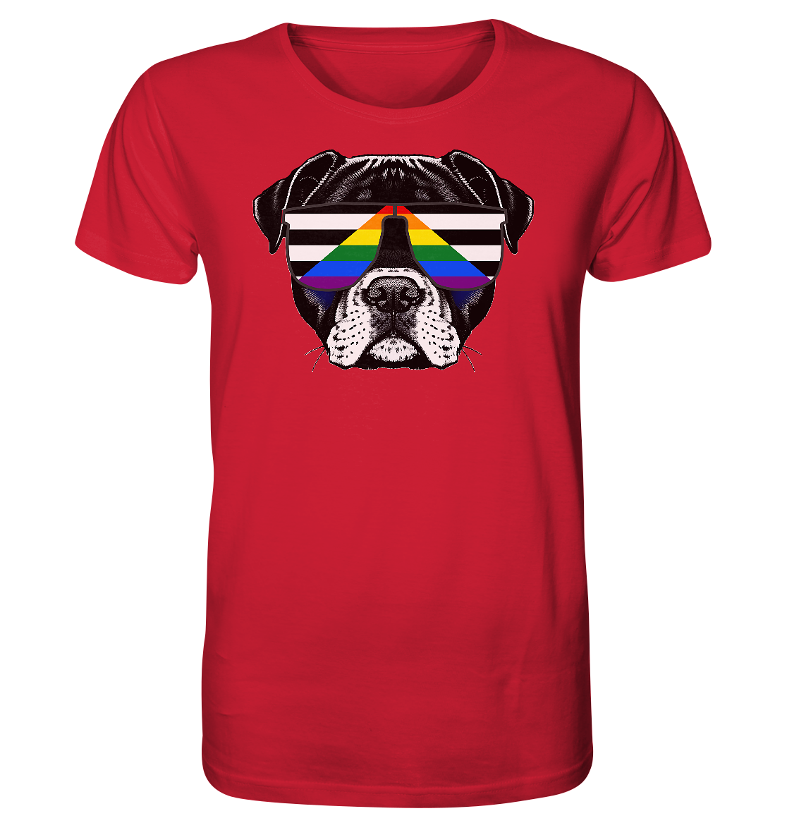 Straight Ally Doggo - Organic Shirt