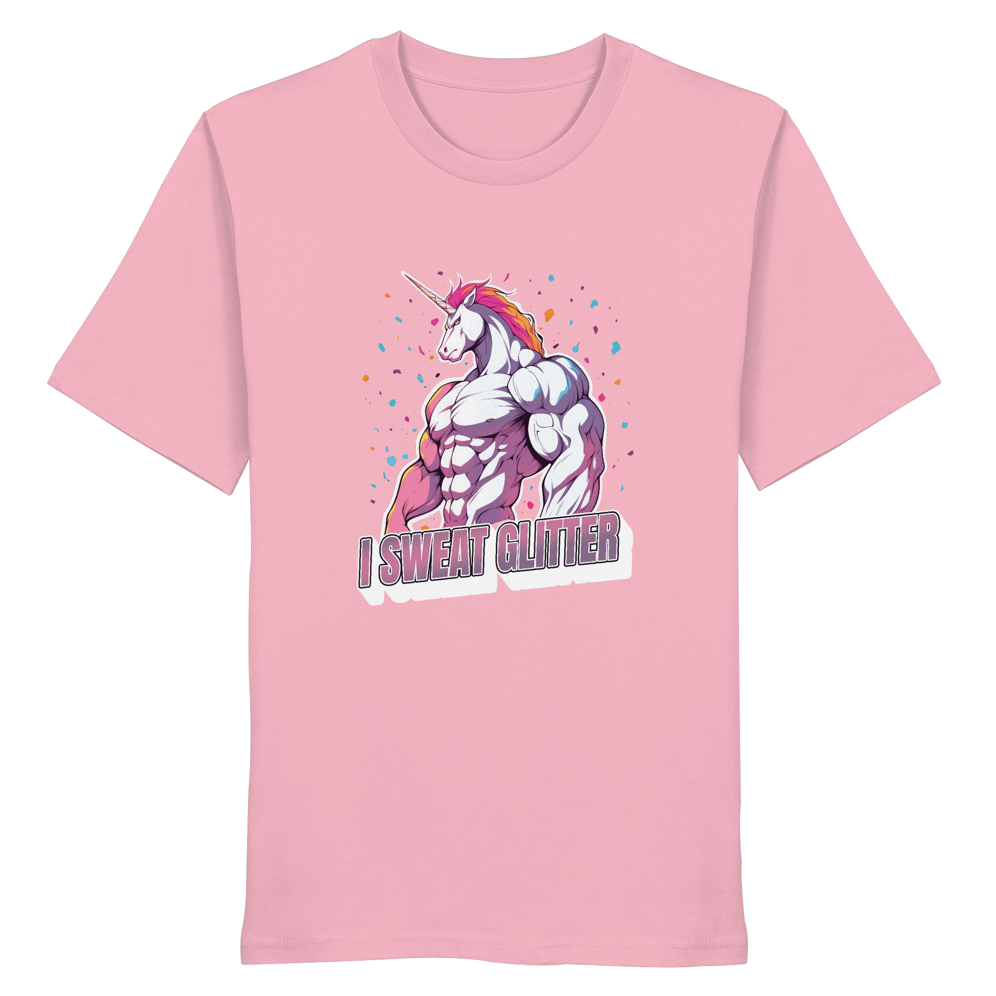 I sweat Glitter - Organic Shirt