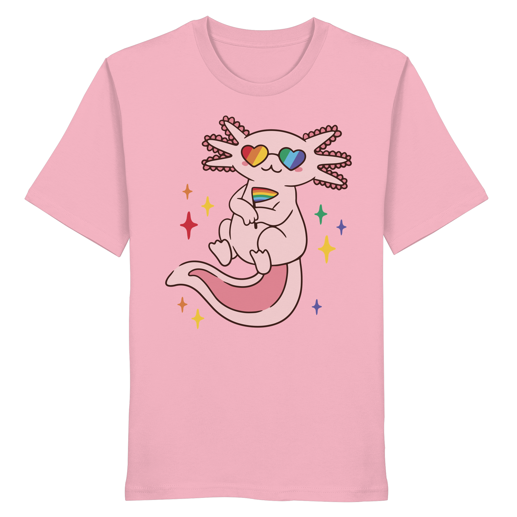Big Pride Axolotl - Organic Shirt