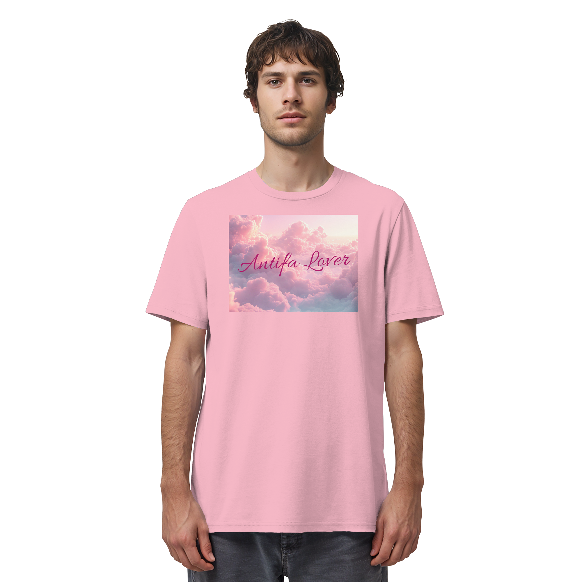 Antifa Lover Antifa Lover Backprint - Organic Shirt