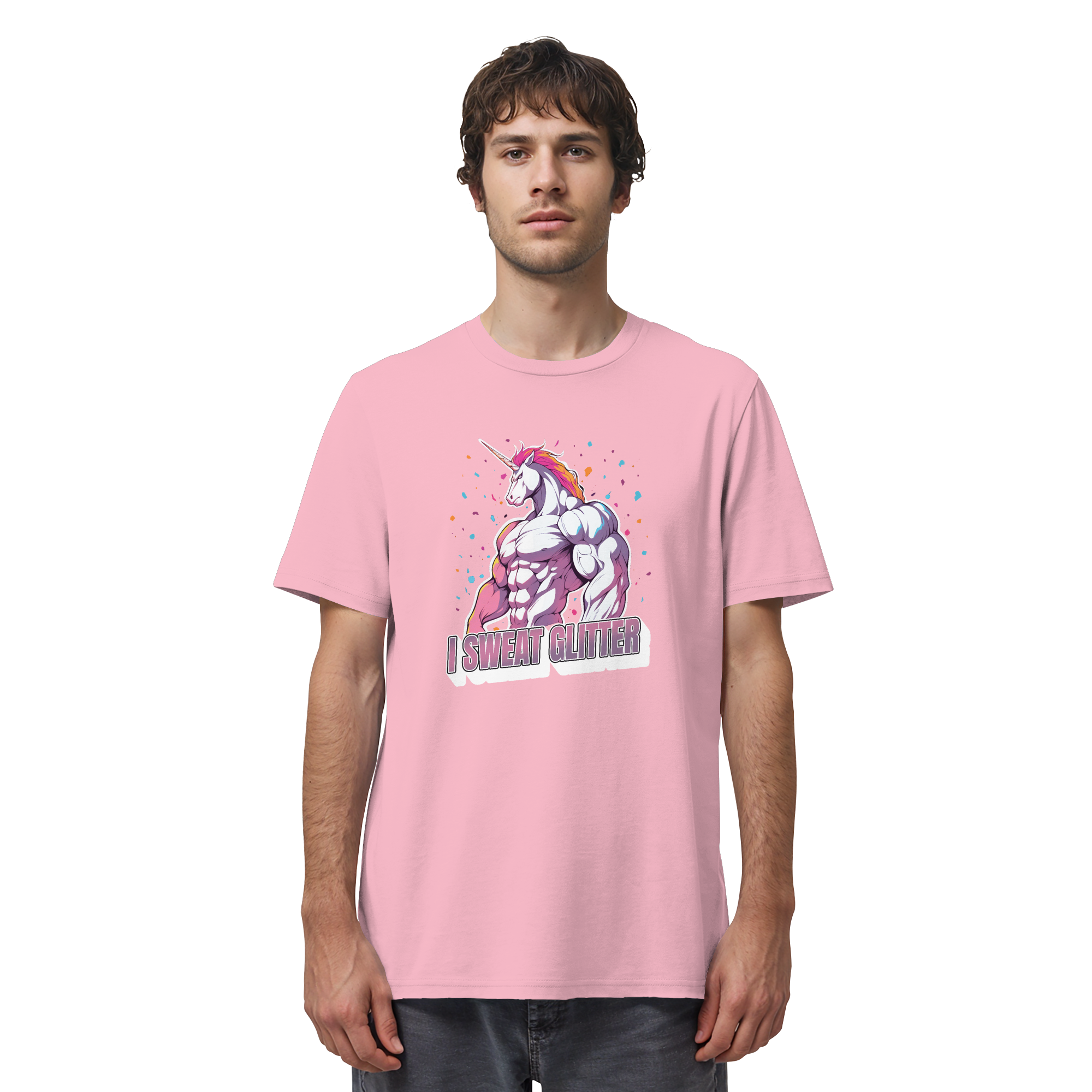 I sweat Glitter - Organic Shirt