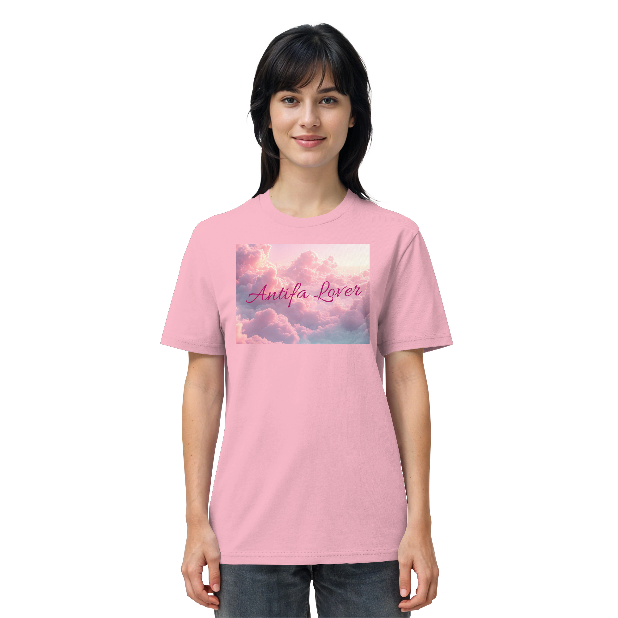 Antifa Lover Antifa Lover Backprint - Organic Shirt