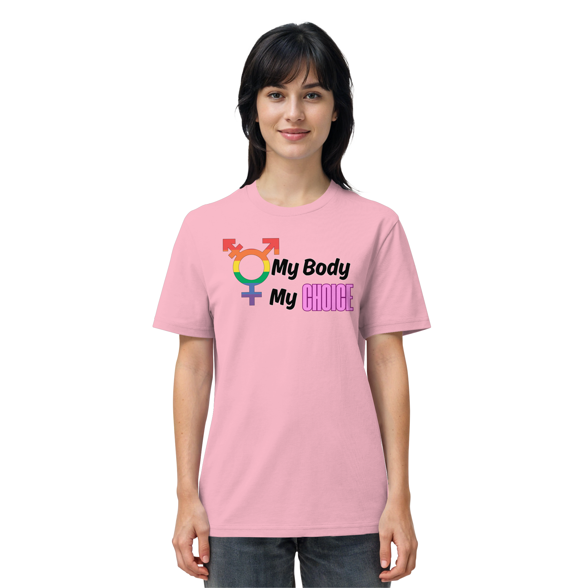 My Body My Choice "Rainbow Resistance Edition" - Organic Shirt