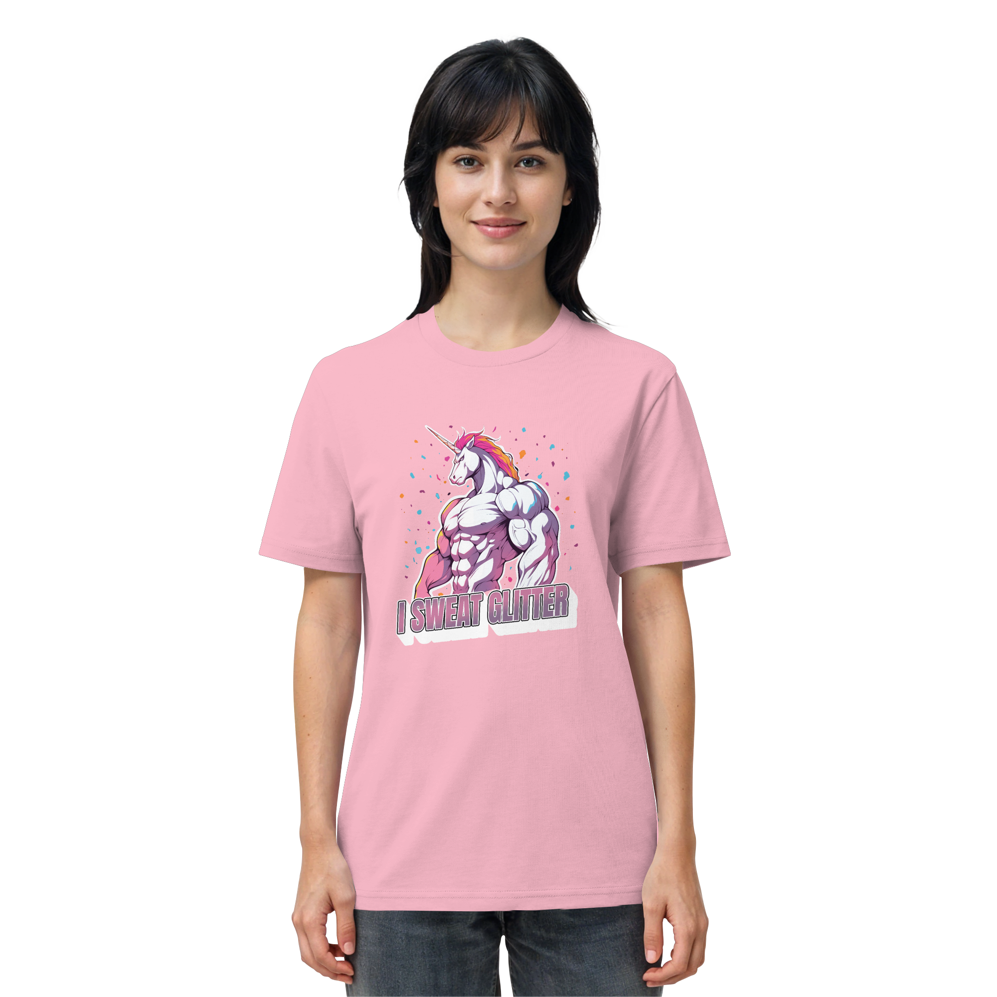 I sweat Glitter - Organic Shirt