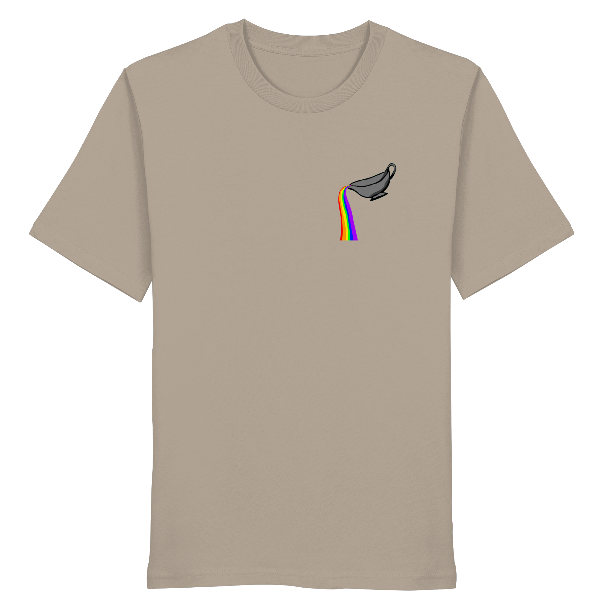 Regenbogen Soße: Sauciere - Organic Shirt
