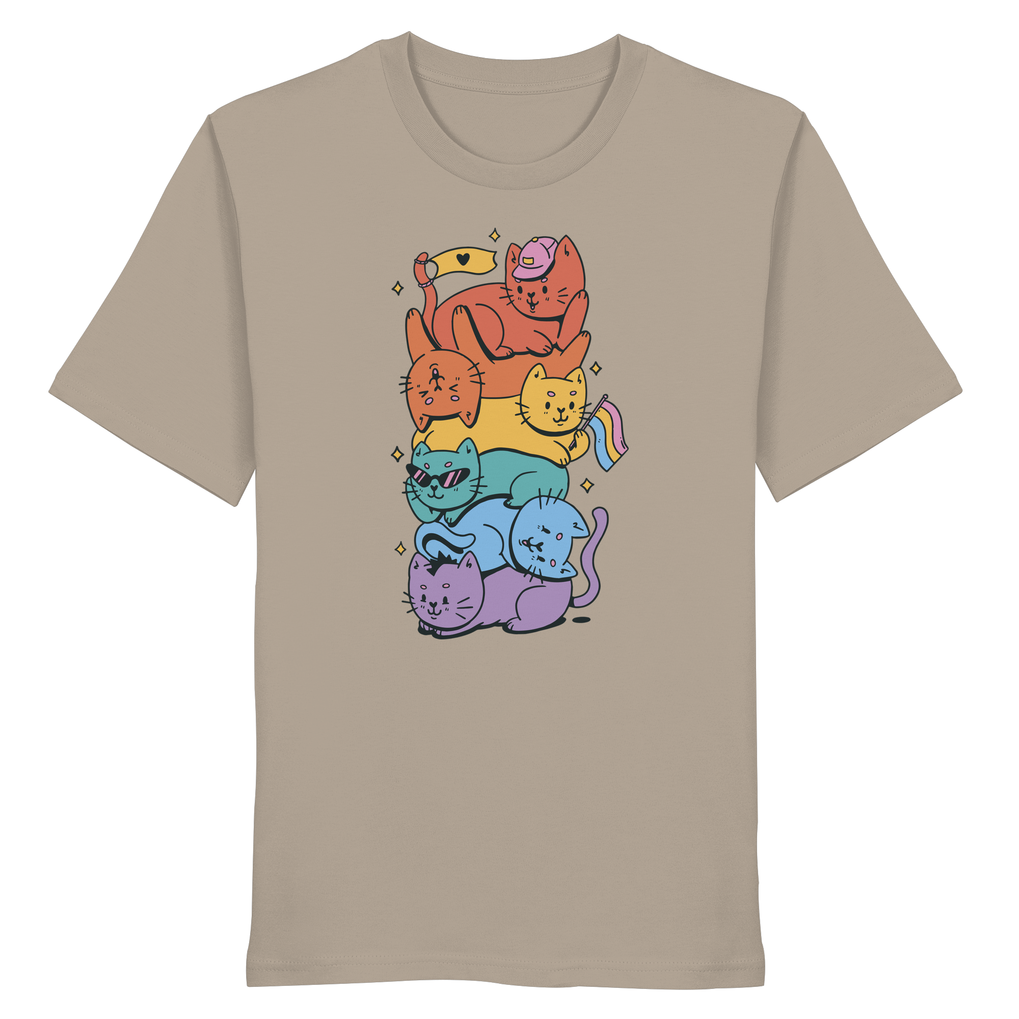 LGBTQ+ Katzen - Organic Shirt