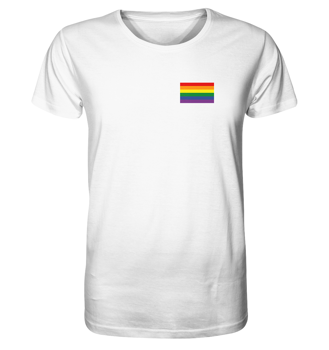 Regenbogen Pride Flag - Organic Shirt