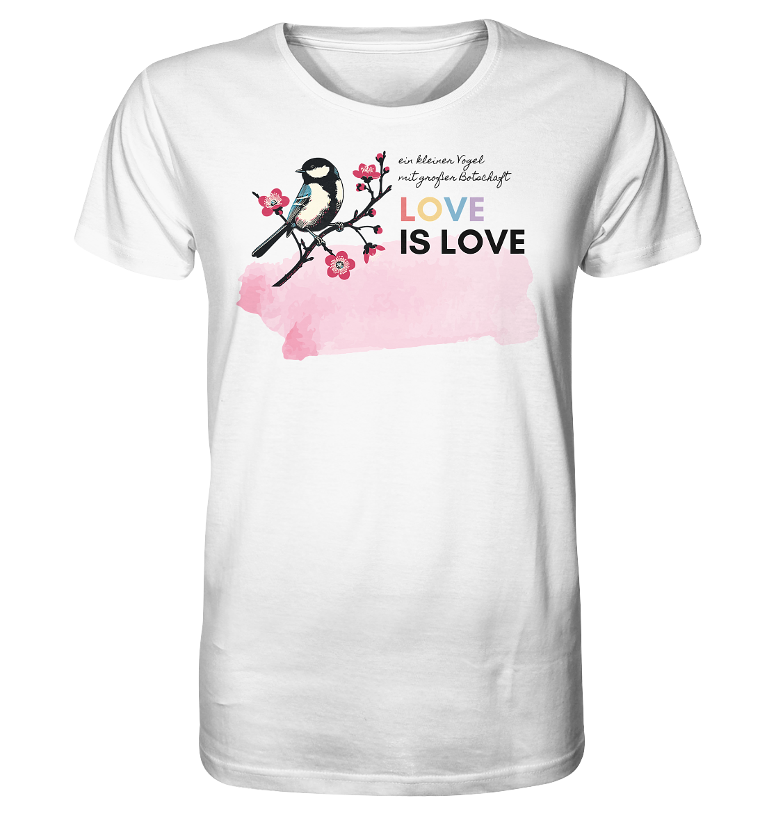 Kleine Flügel, große Botschaft - Organic Shirt