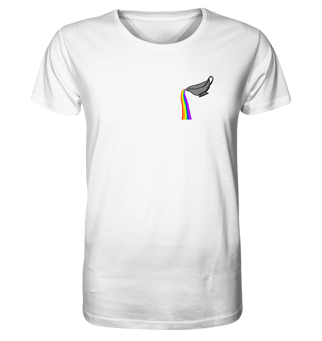 Regenbogen Soße: Sauciere - Organic Shirt