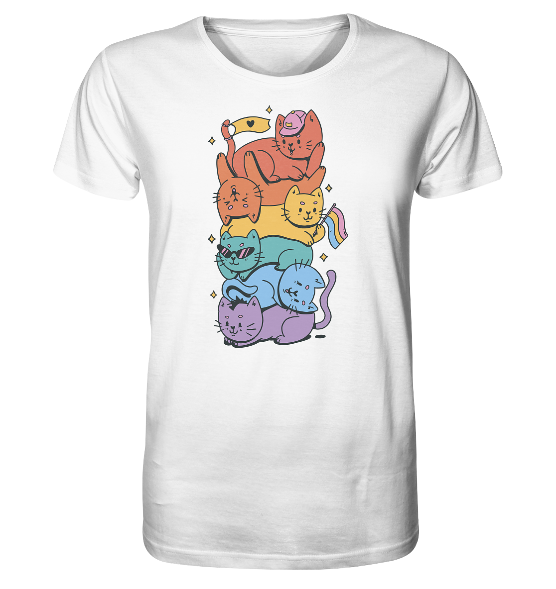 LGBTQ+ Katzen - Organic Shirt