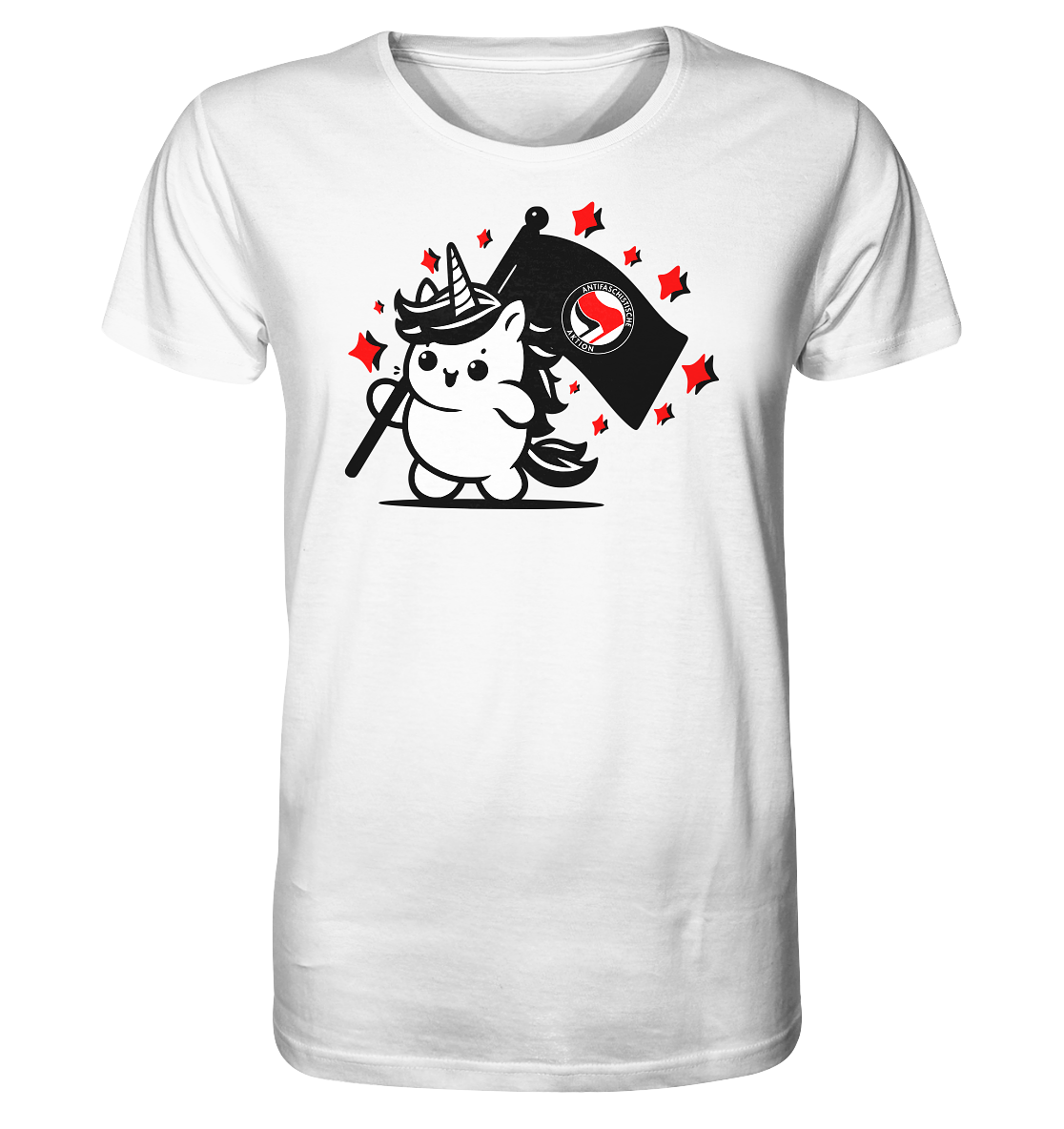 Einhorn Antifa - Organic Shirt