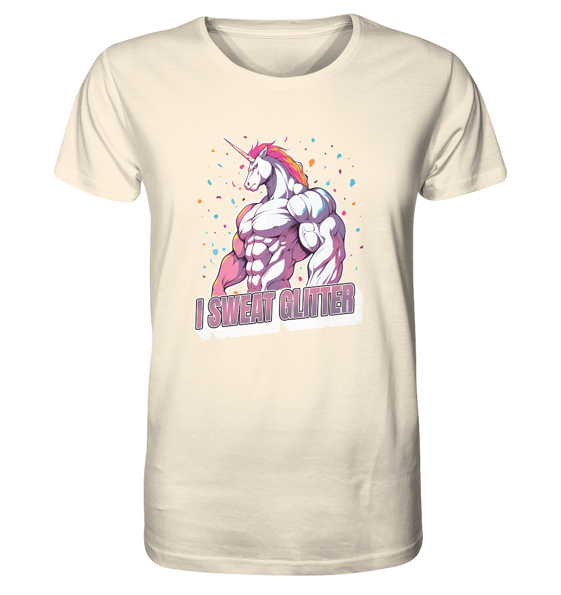 I sweat Glitter - Organic Shirt