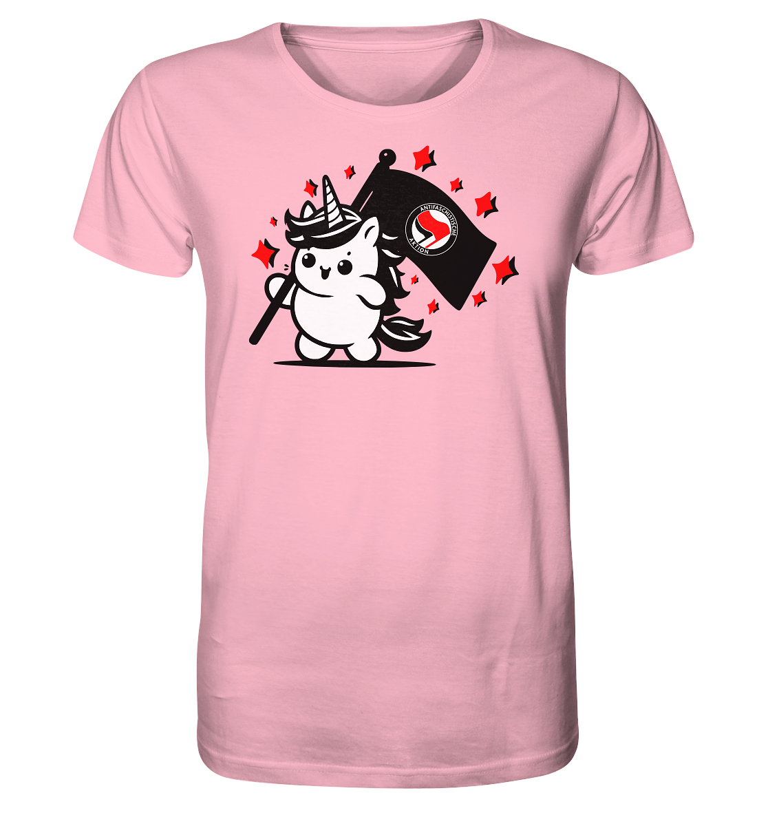 Einhorn Antifa - Organic Shirt