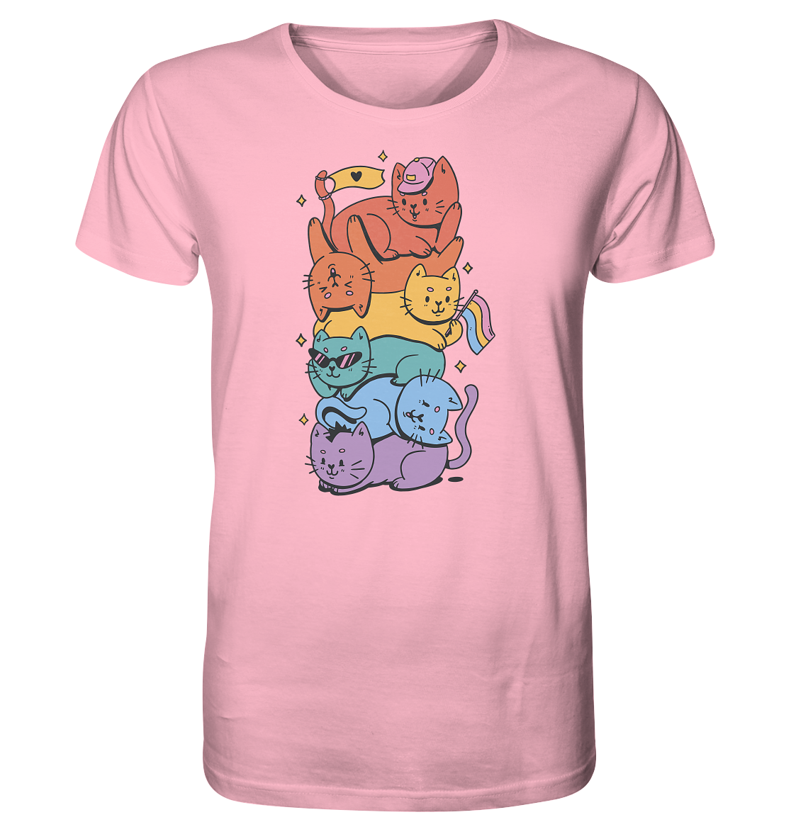 LGBTQ+ Katzen - Organic Shirt