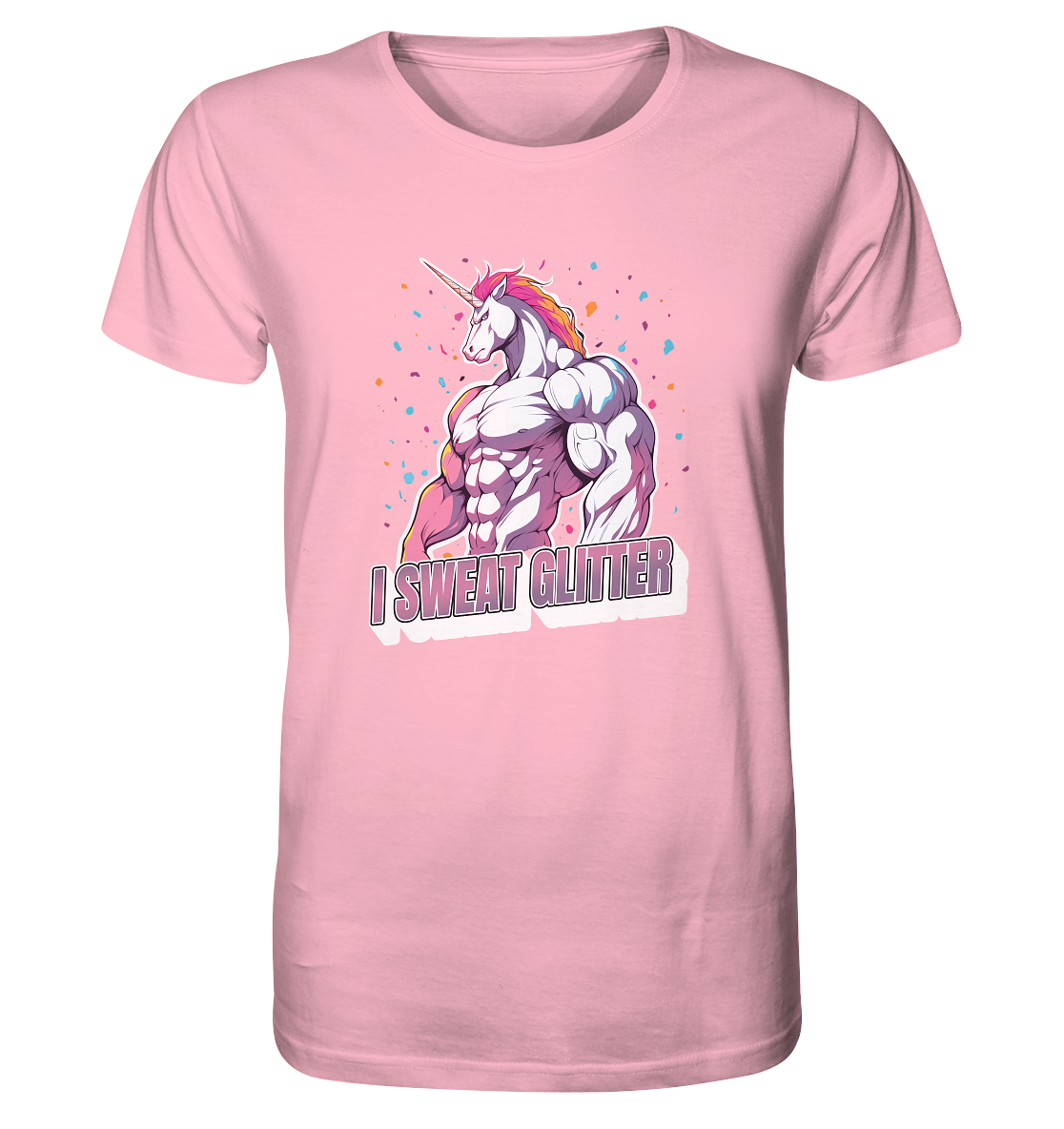 I sweat Glitter - Organic Shirt