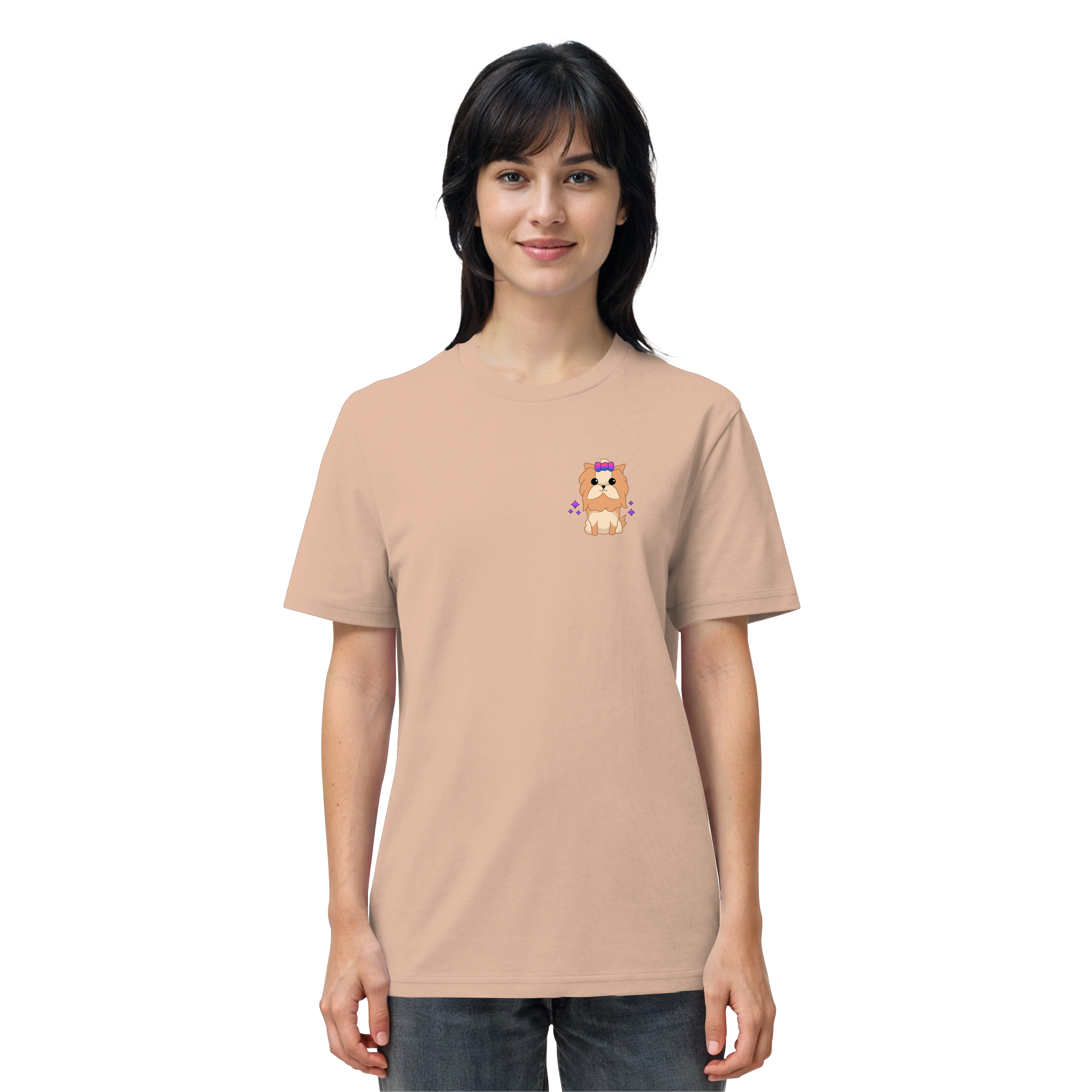 Cute Bisexual Dog - Organic Shirt