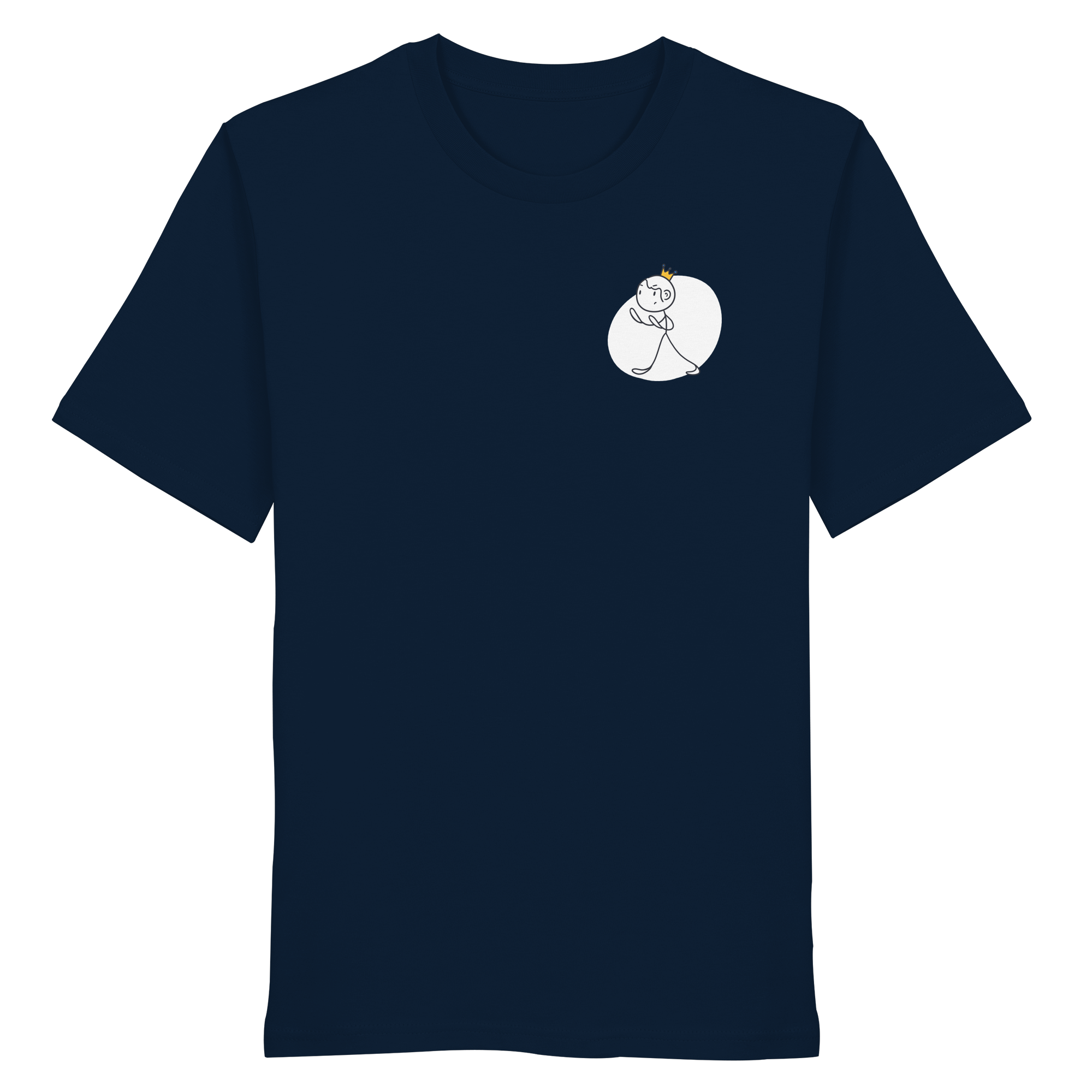 Seelenmännchen "Selbstverteidigung Edition" Brustprint (dunkel) - Organic Shirt