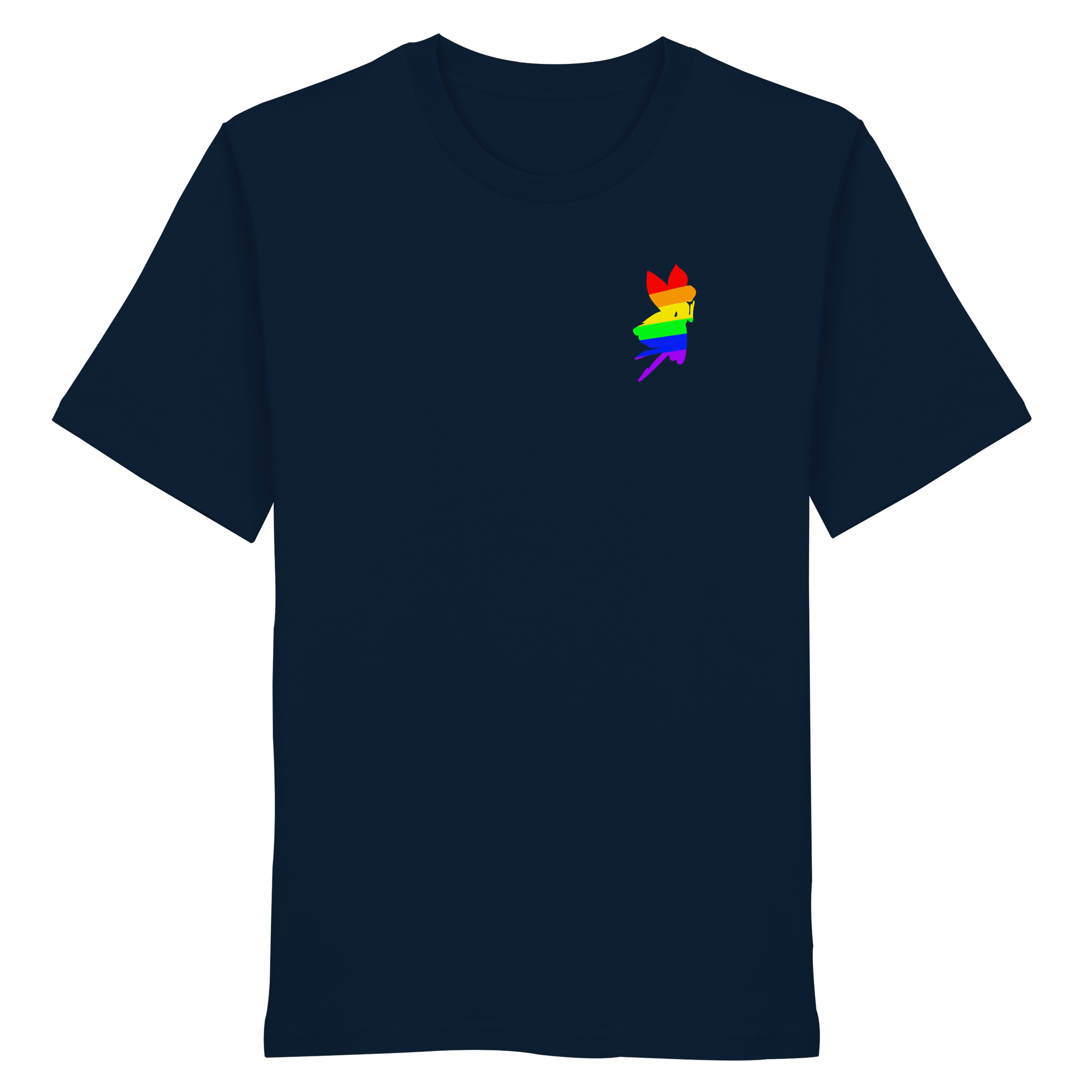 Regenbogen Fee Stick - Organic Shirt