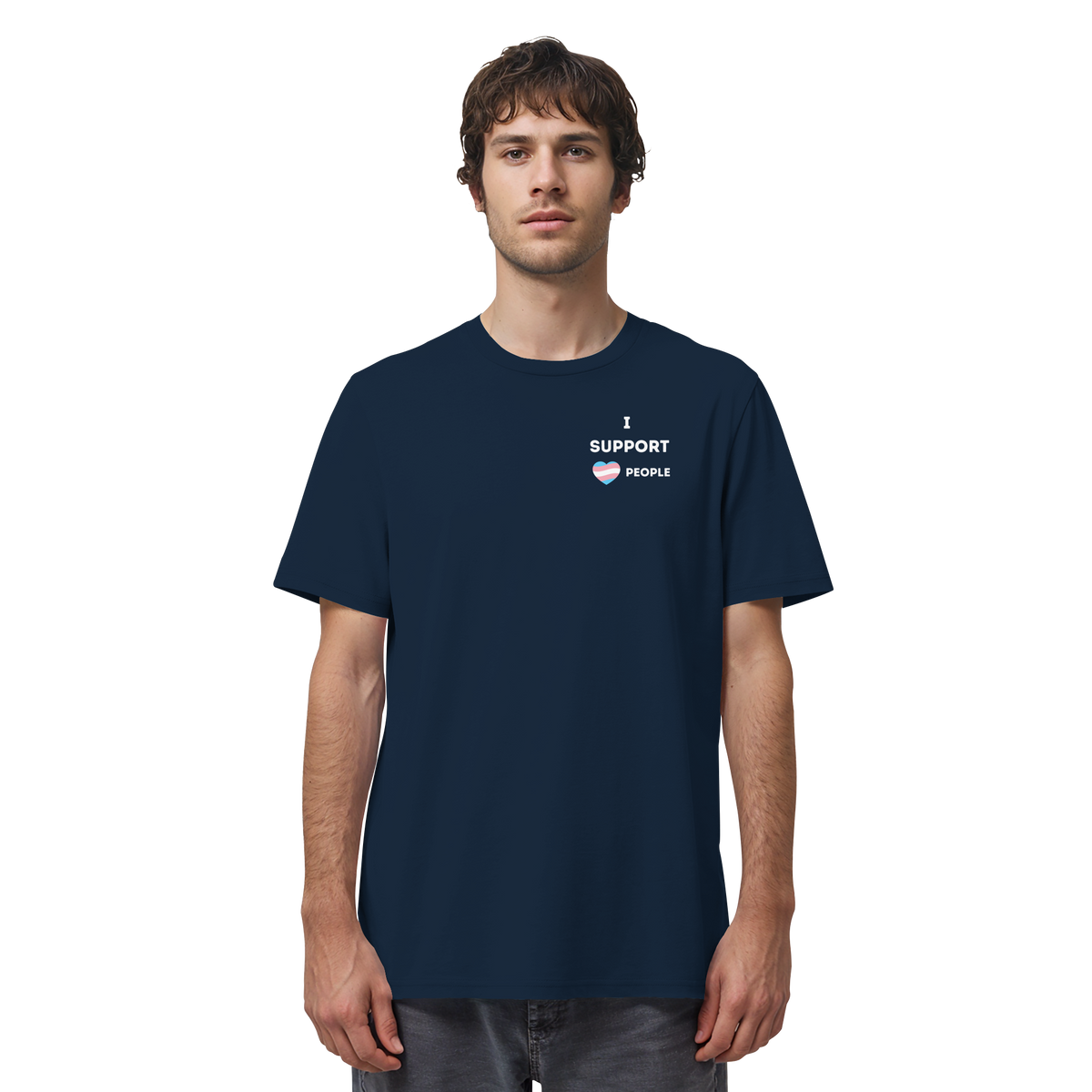 I support Trans People - Organic Shirt