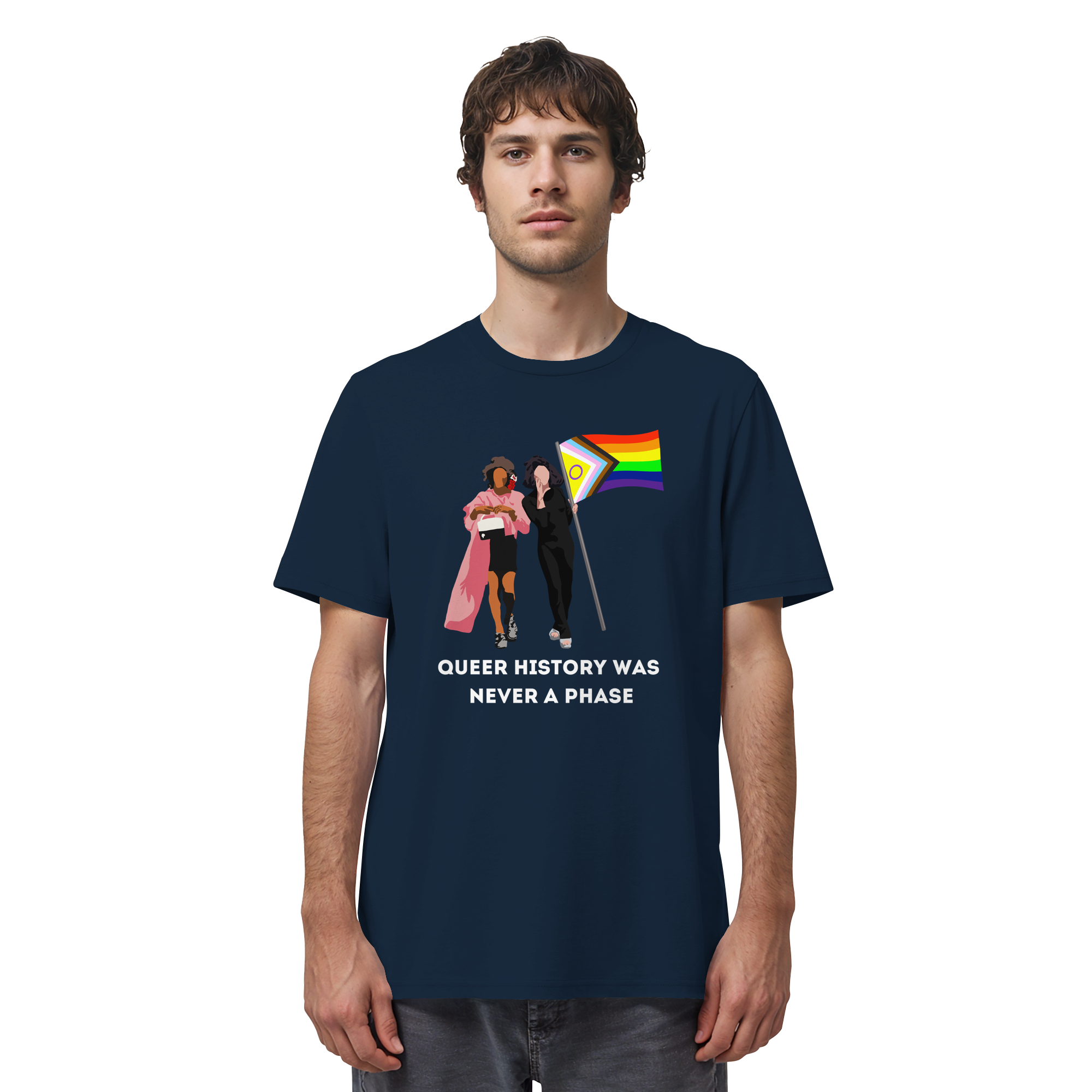 Queer History Was Never A Phase - Organic Shirt