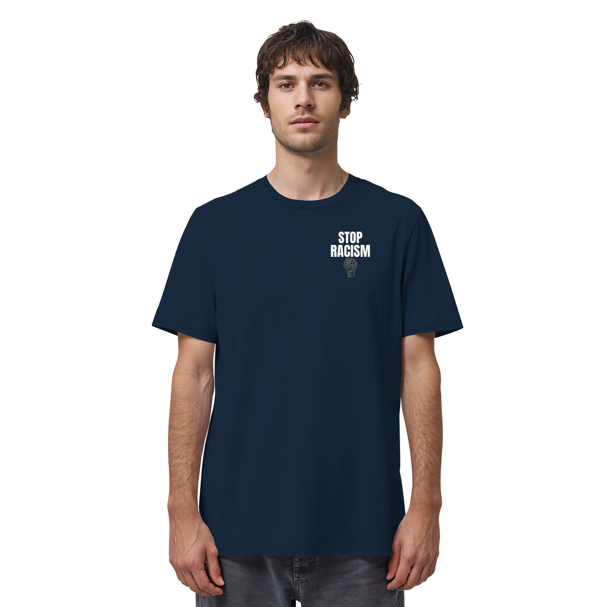 Stop Racism "Raised Fist Edition" - Organic Shirt